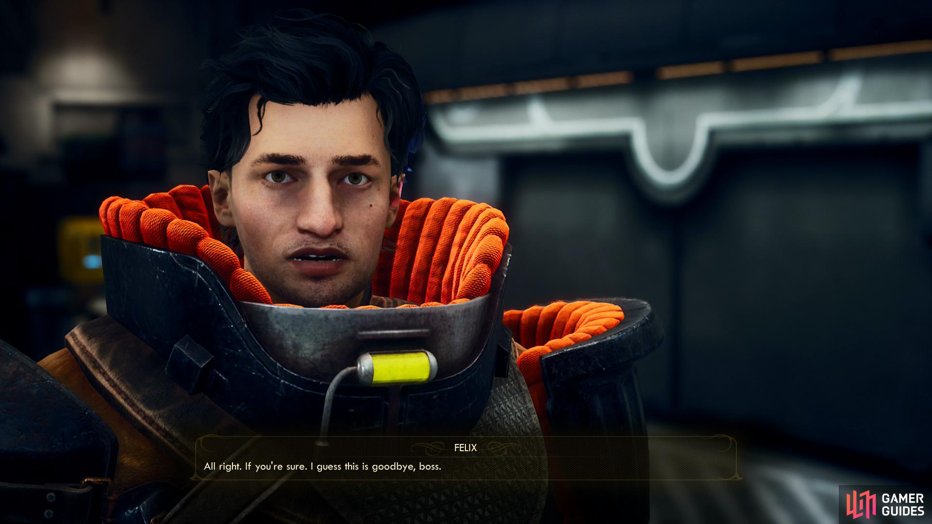 Felix  The Outer Worlds Wiki