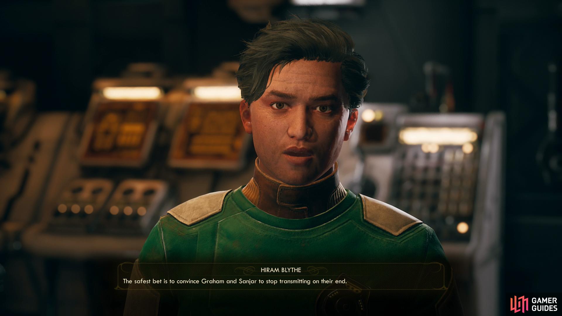 Should you give the Outer Worlds Targeting Module to Graham or Sanjar?