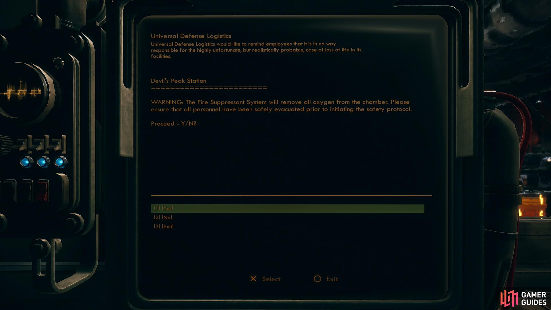 and use a terminal to effect their doom by various means