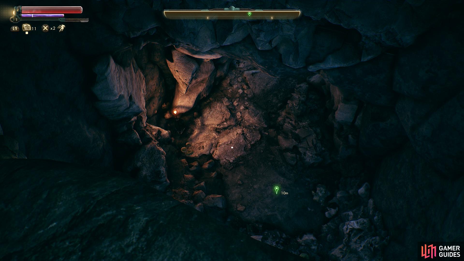 At some point you'll need to drop down a ledge, introducing you to your old friend - fall damage.