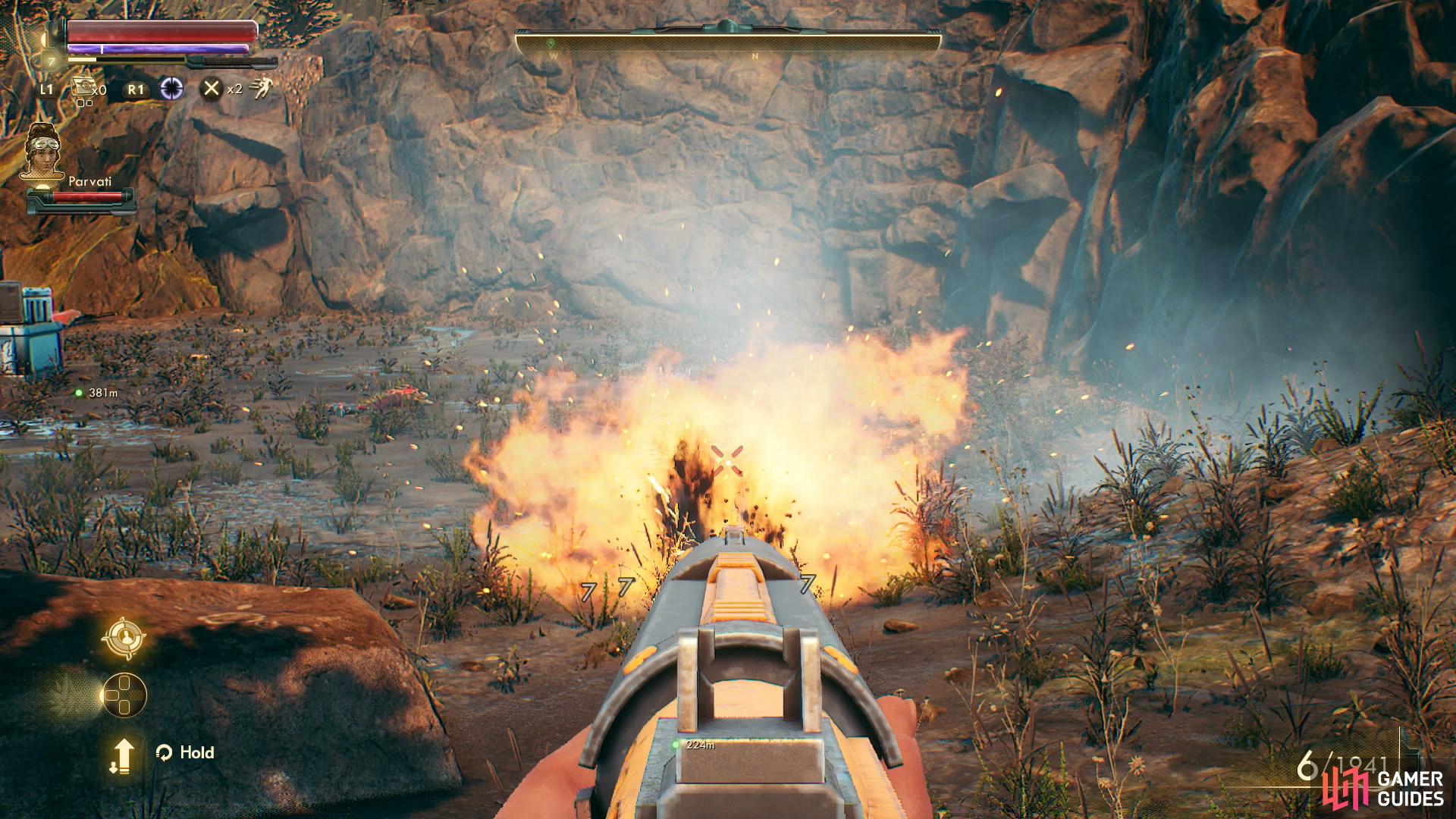 Destroy some mines
