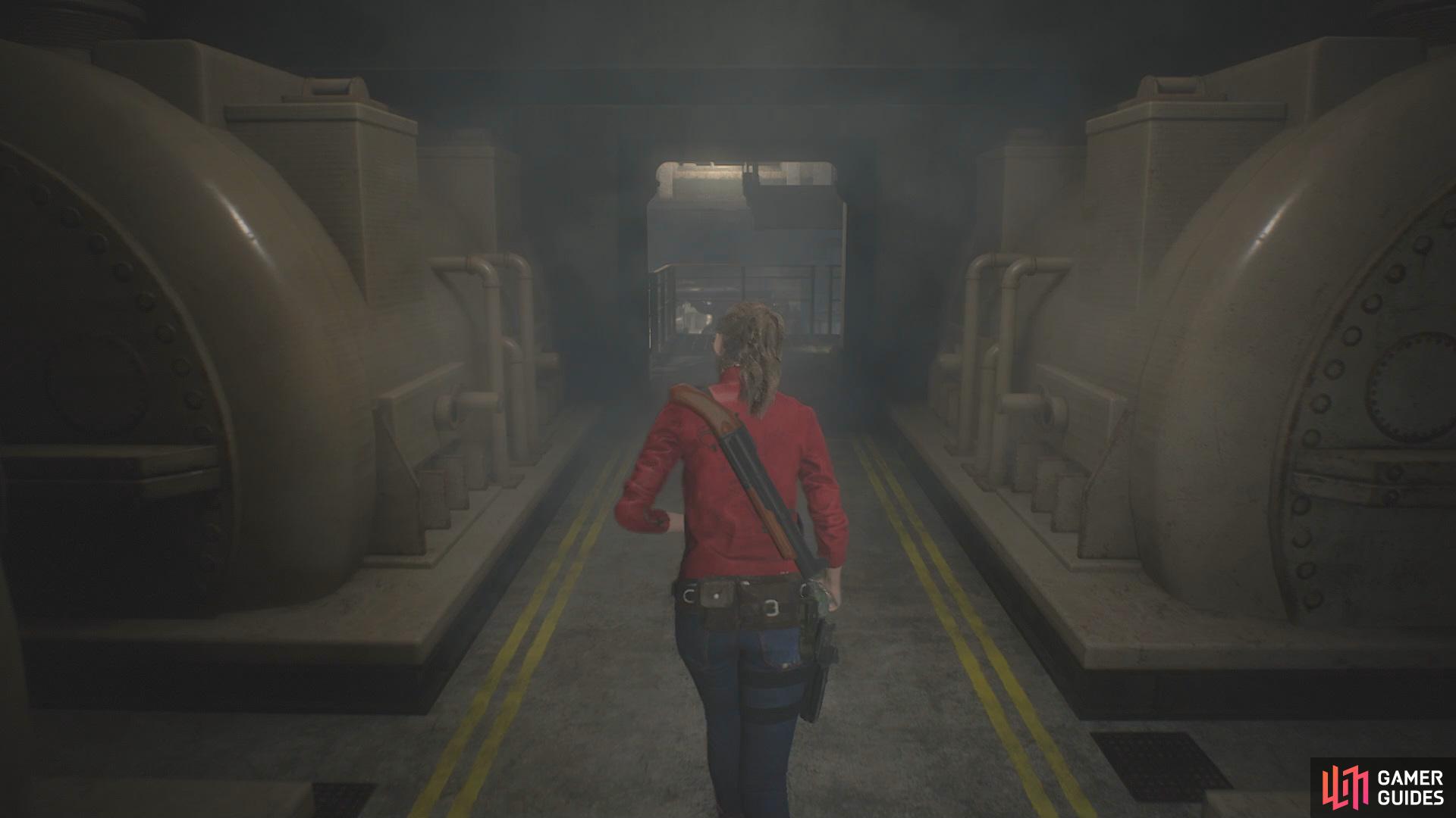 Resident Evil 2 Claire walkthrough: Sewers – Find the Plugs, solve