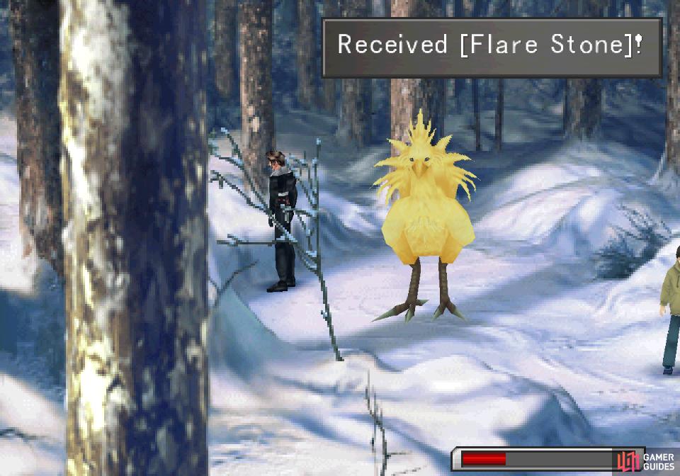 and once isolated you'll lure out an catch a Chocobo.