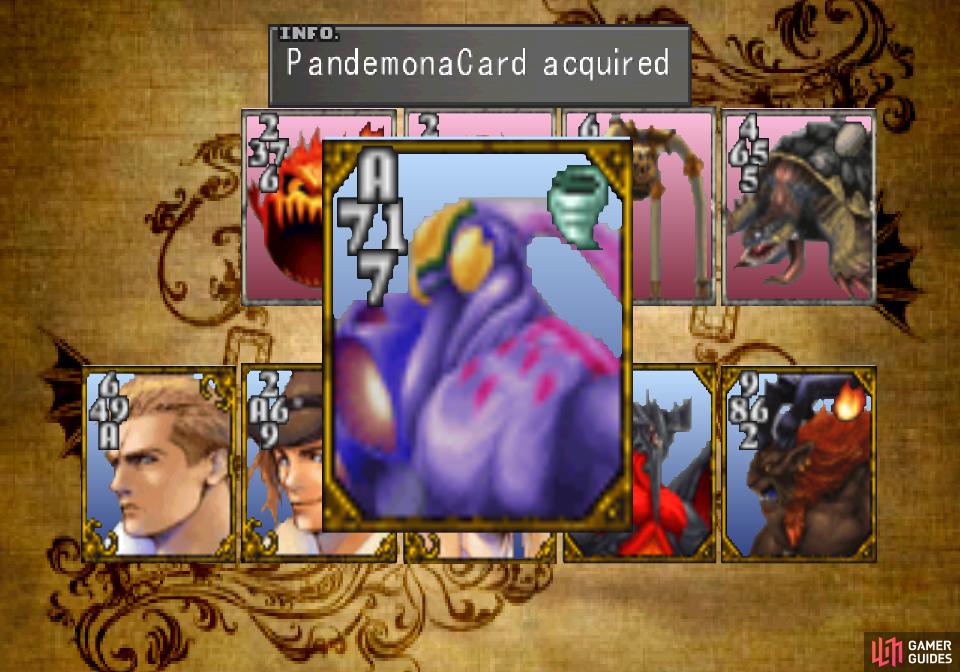 and win his Pandemona Card