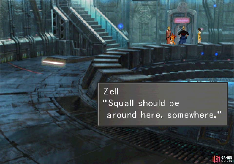 After escaping you'll need to go rescue Squall!