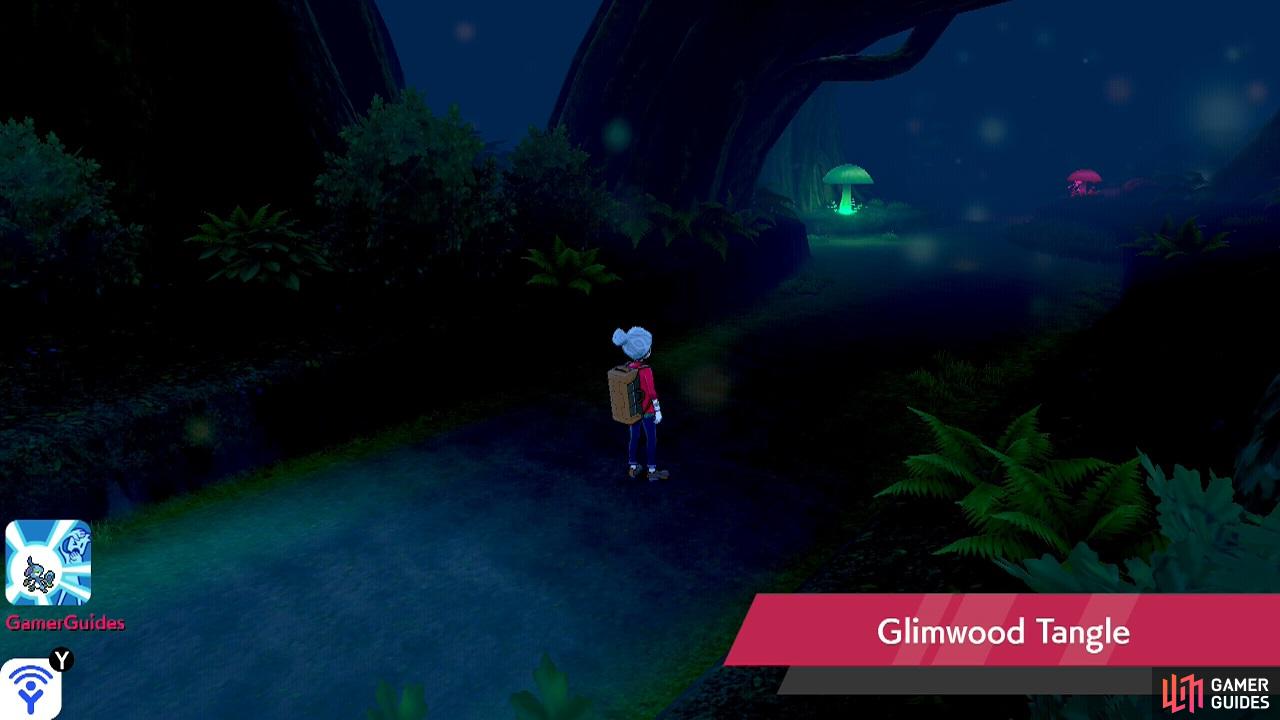 You can enter Glimwood Tangle right now, although you can't wander too far.