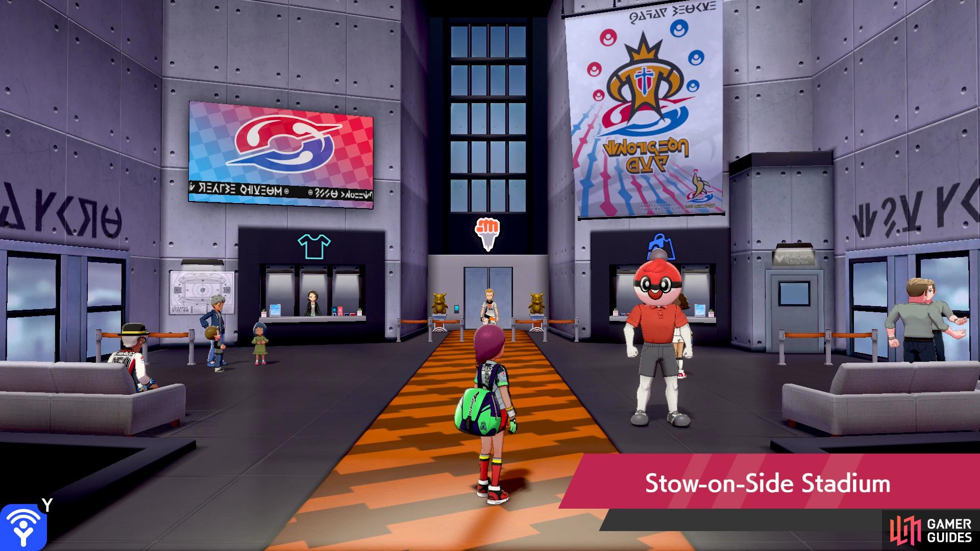 The stadium–and the Gym mission–are basically the same in both versions, but with a different coat of paint.