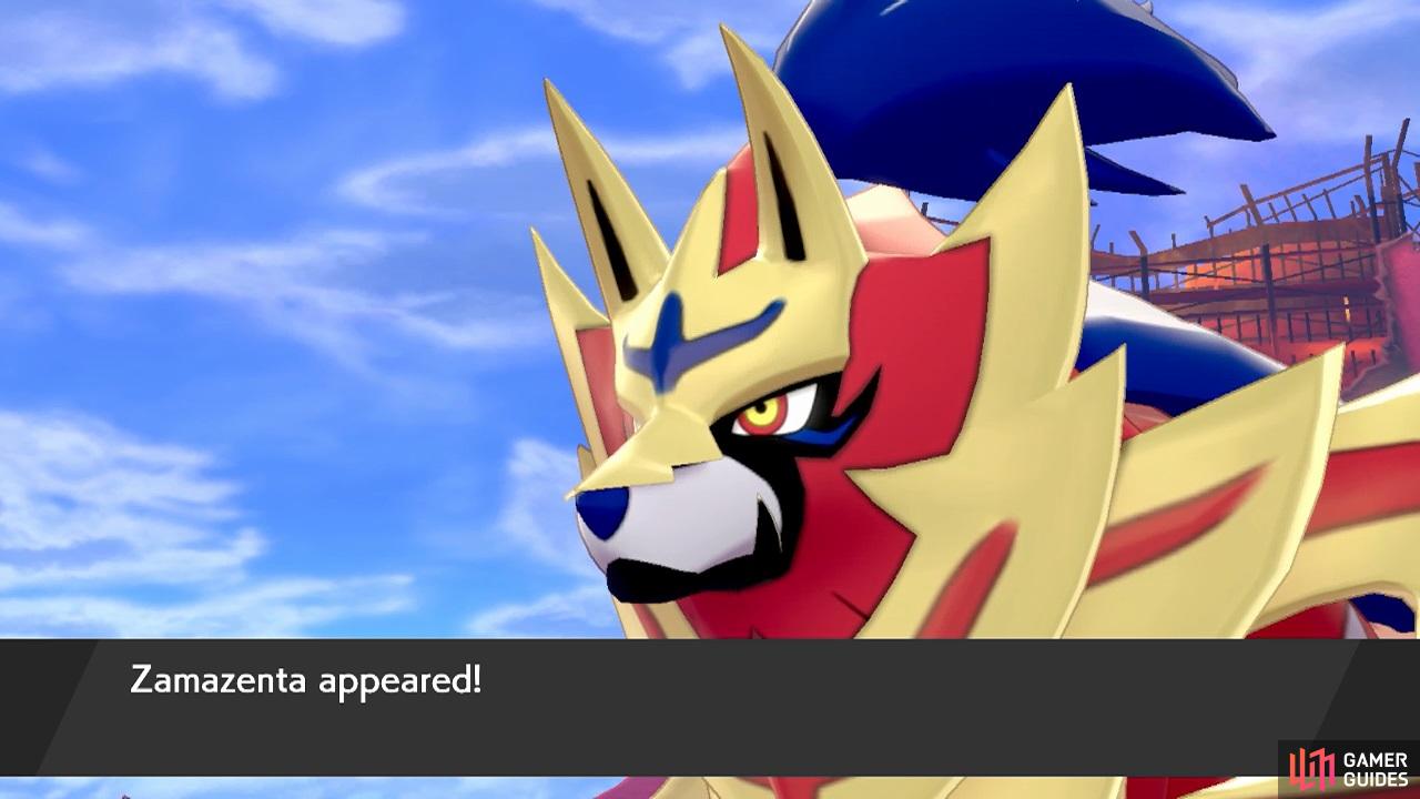 Pokemon Sword & Shield Zamazenta Location