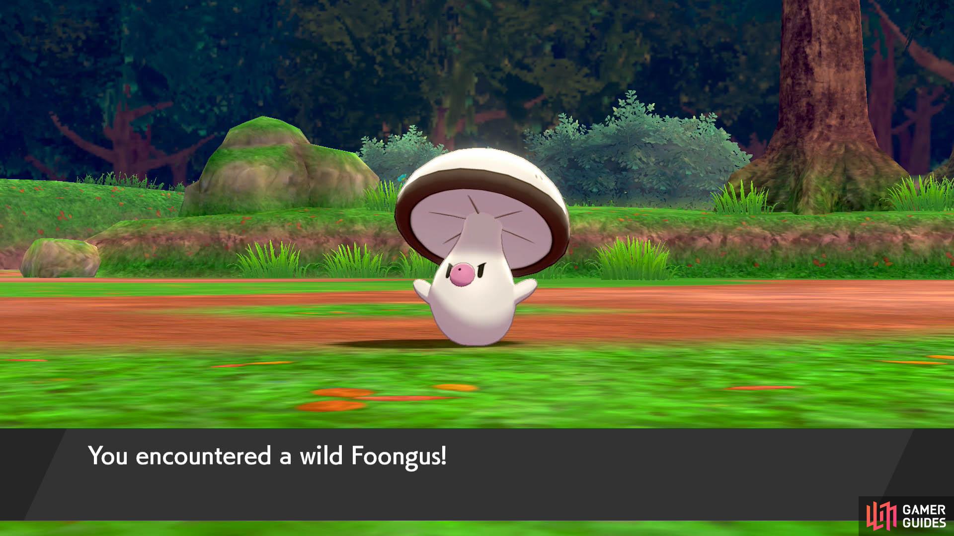 In earlier games, Foongus were sometimes camouflaged as Poké Balls.