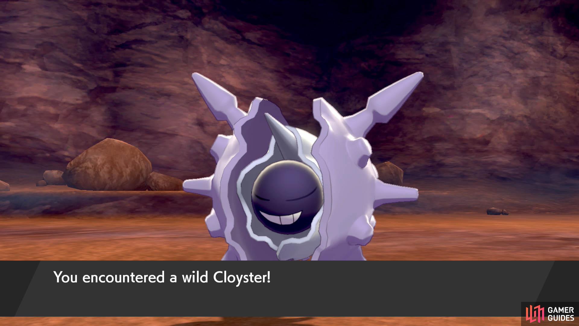 No, Cloyster, don't close your eyes when we're taking a photo!