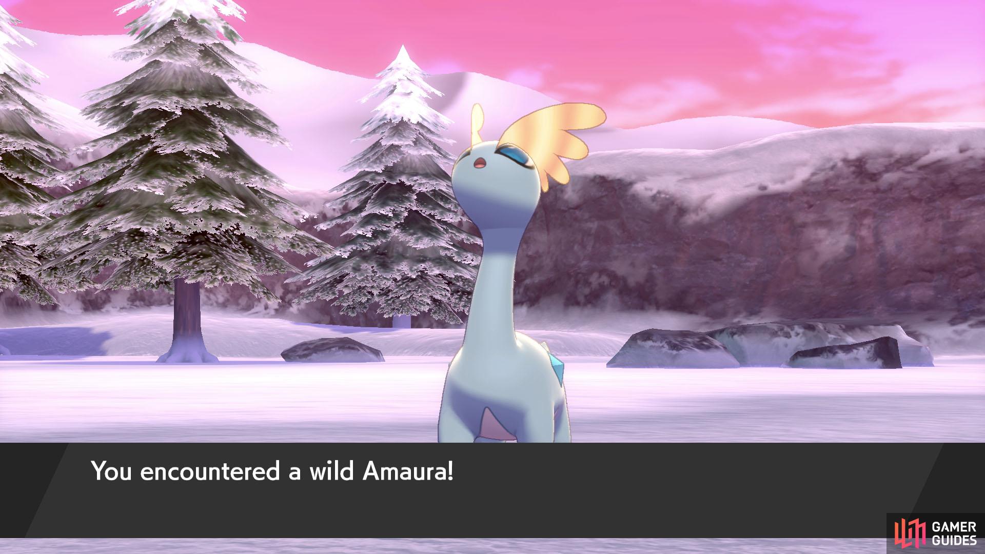 Amaura is a fossil Pokémon from the Kalos region.
