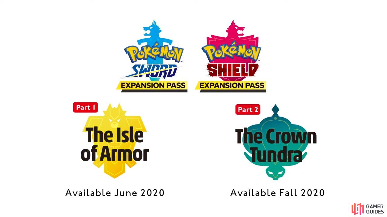 Note that Sword and Shield each have a separate expansion pass.
