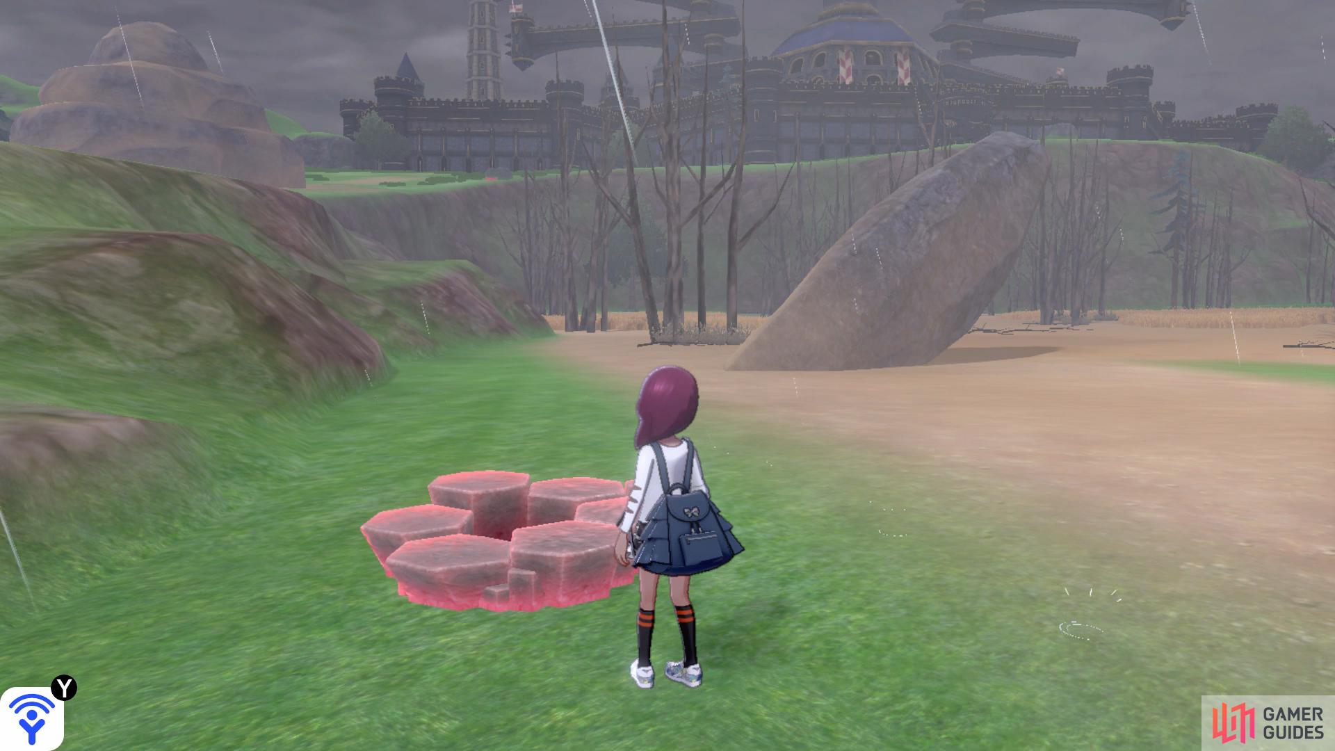 Head to the western edge to locate Den B.