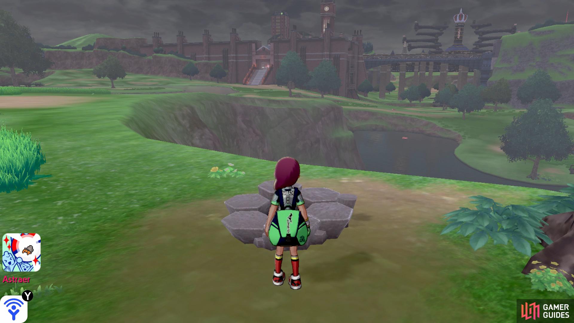 Head to the far southeast corner of Rolling Fields to find this Den.