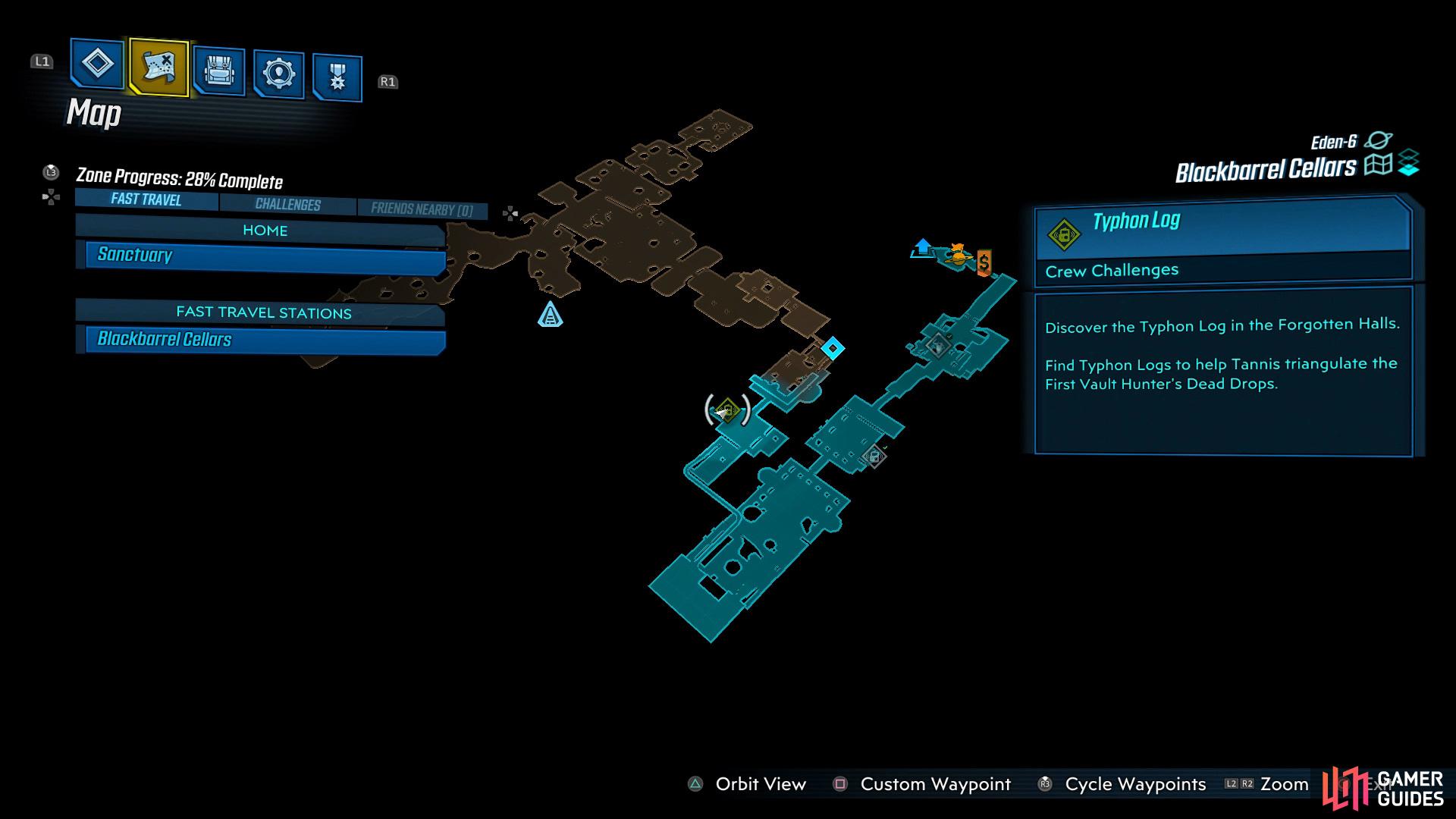 Head to this location on the map, 