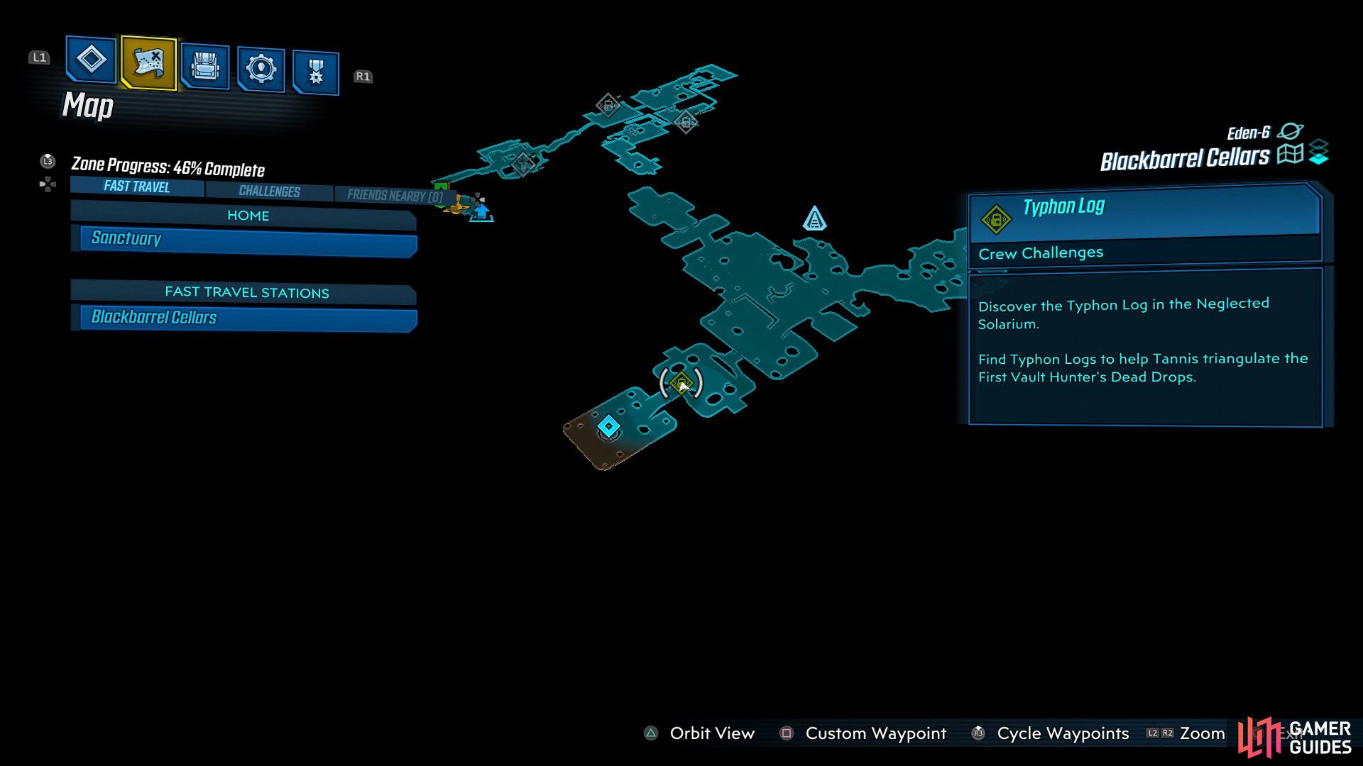 Head to this location on the map,