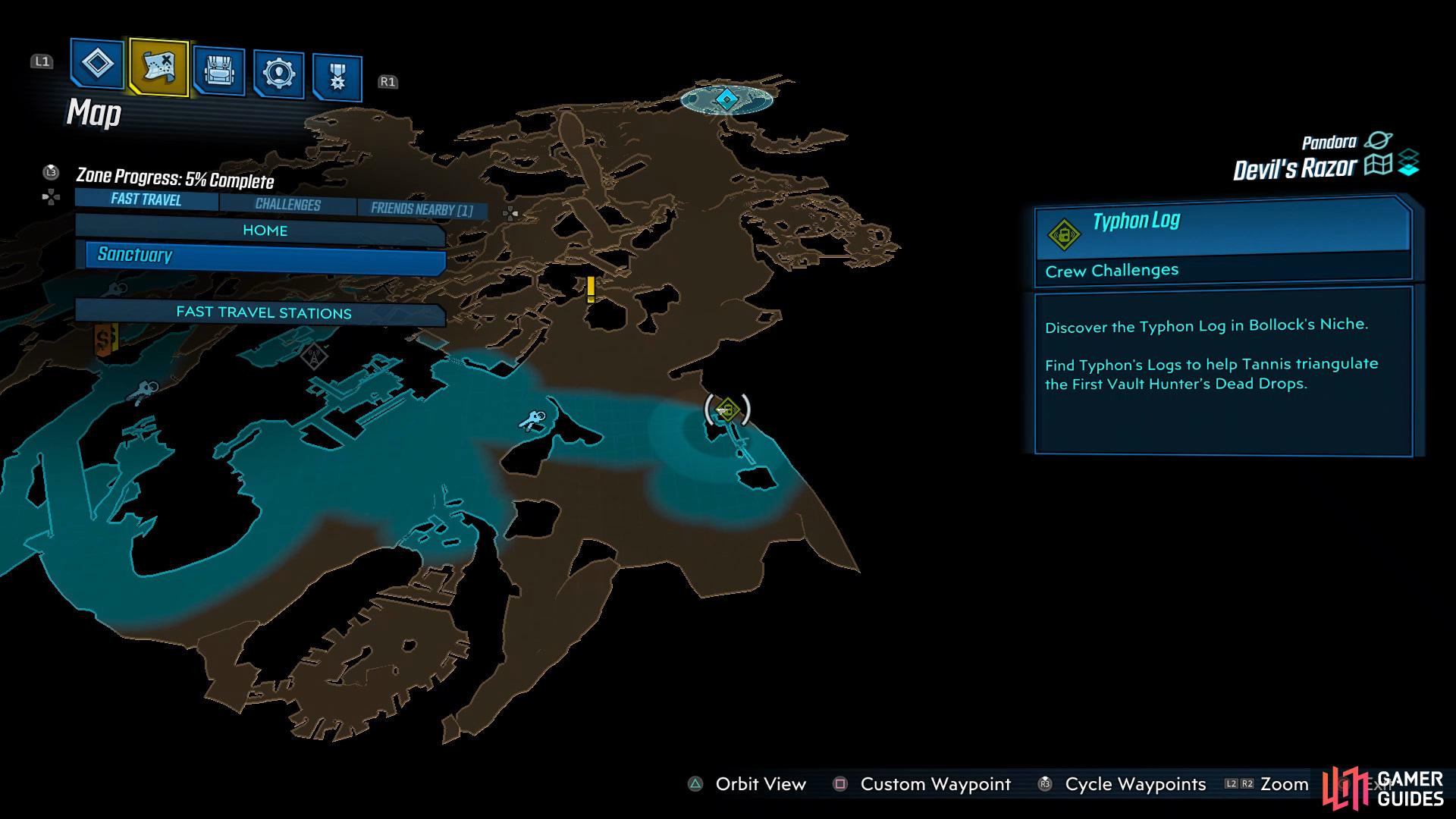 Head to this location on the map,