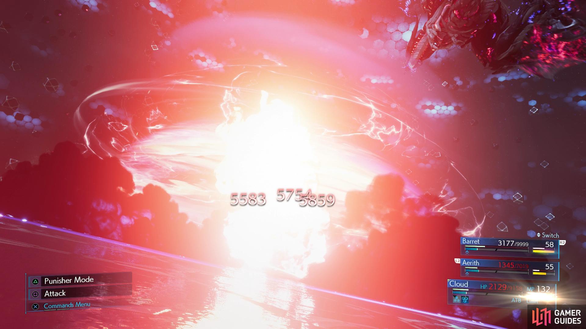 Megaflare will hit for over 5000 HP even with Manawall on, keep your HP up at all times.