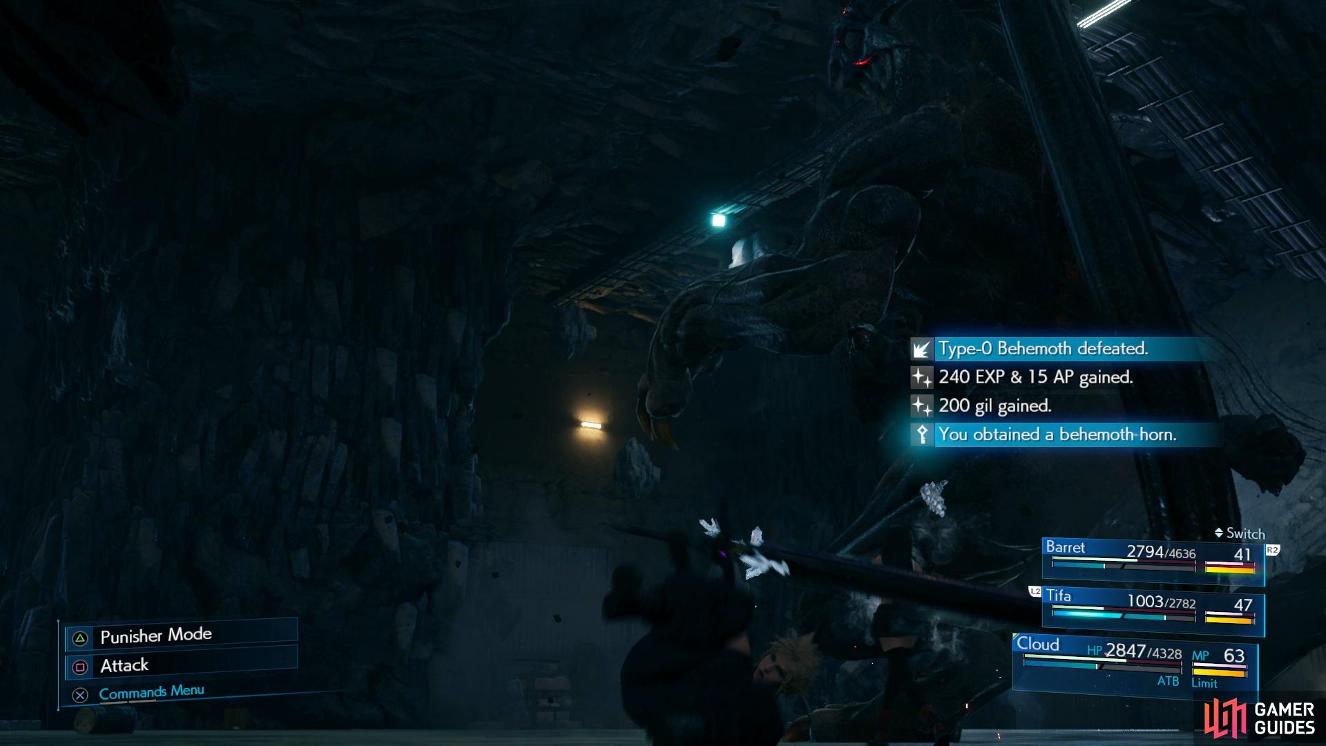you'll need to finish the Subterranean Menace Quest for the Behemoth Horn