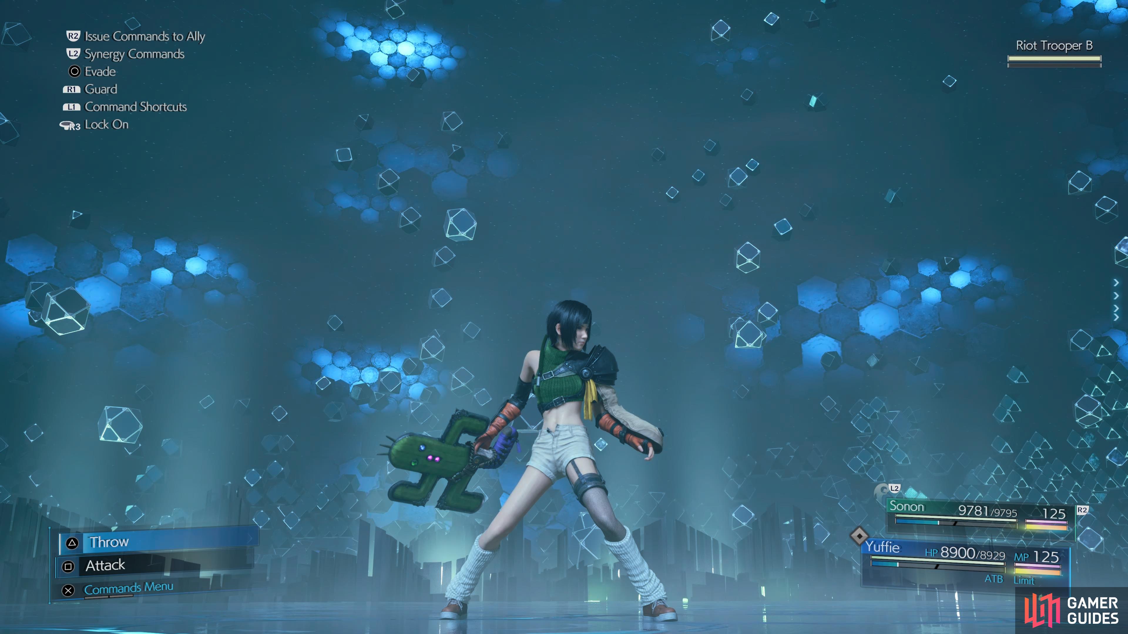 Yuffie's Cacstar weapon is a DLC weapon, you cannot obtain it any other way.