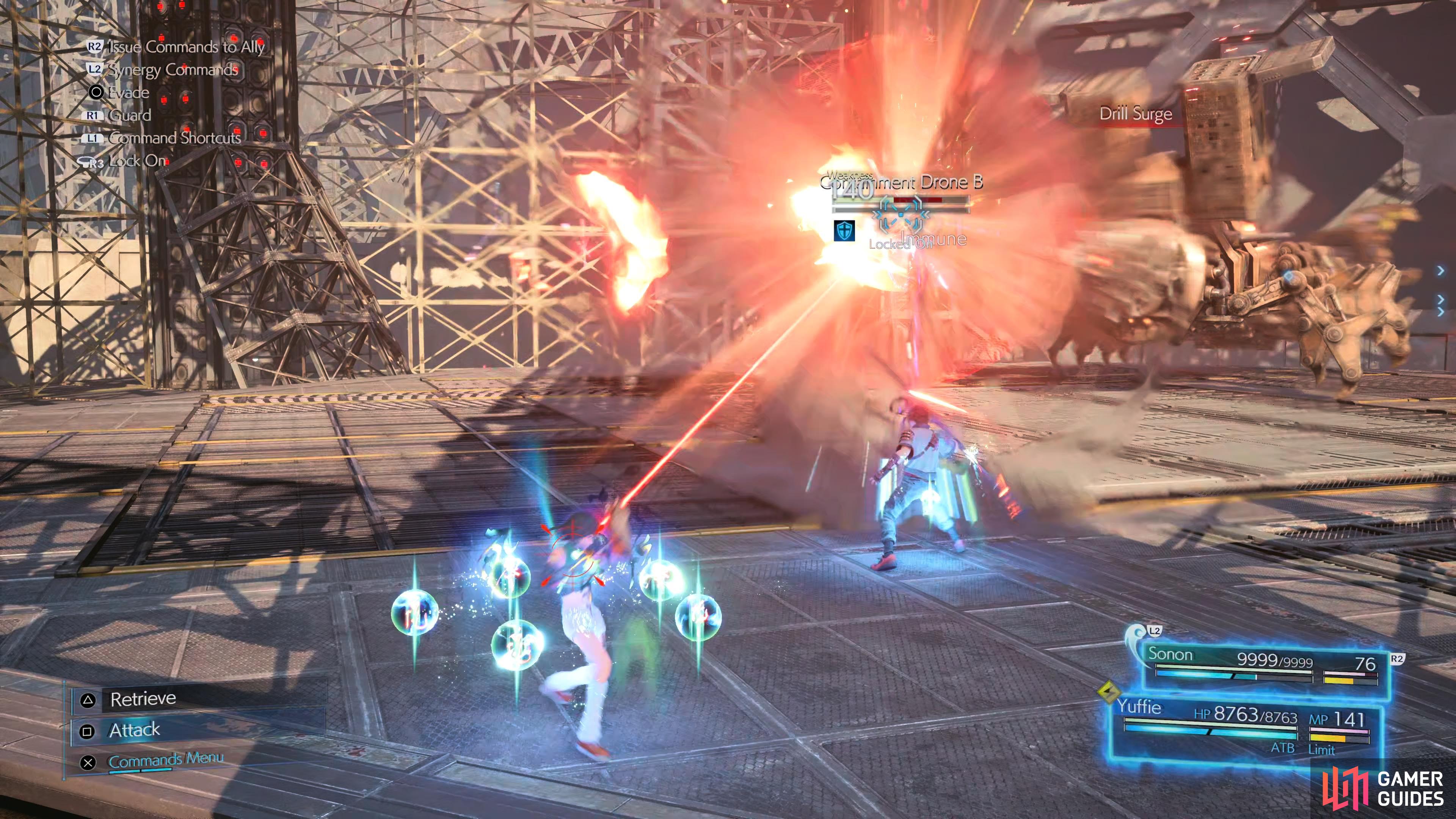 while you'll want to switch to Lightning Ninjutsu for the Drones with Reflect.