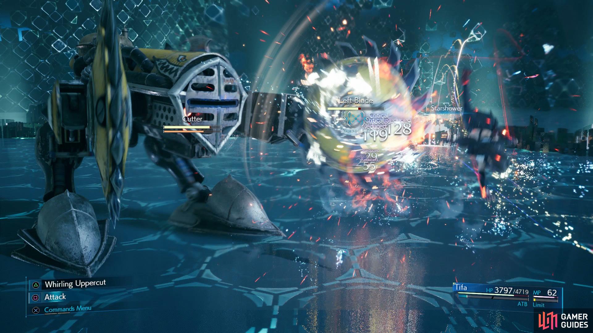 You can drop Chi Traps on the Cutter to deal damage while you continue your barrage with physical attacks.