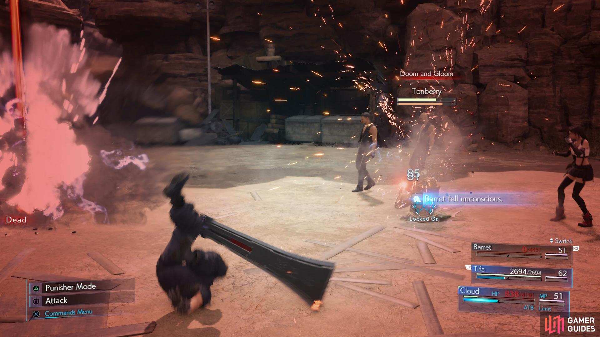 Doom and Gloom is a ranged Instant Death attack on anyone who uses an ability at range such as Overcharge.