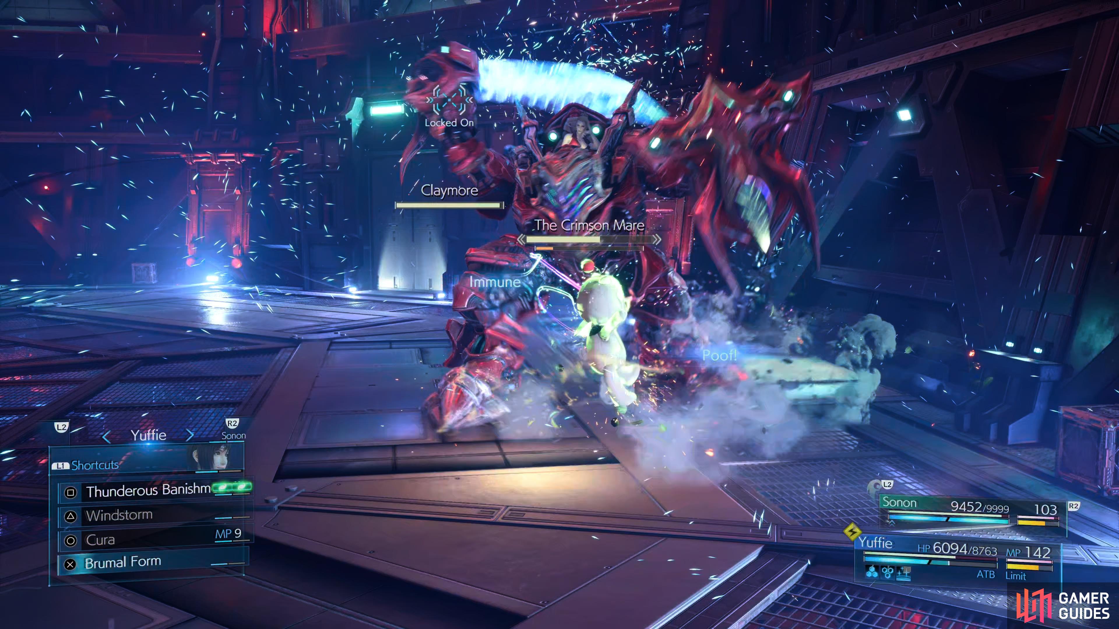 likewise, Brumal Form will allow you to escape the combo from Fulgent Blade
