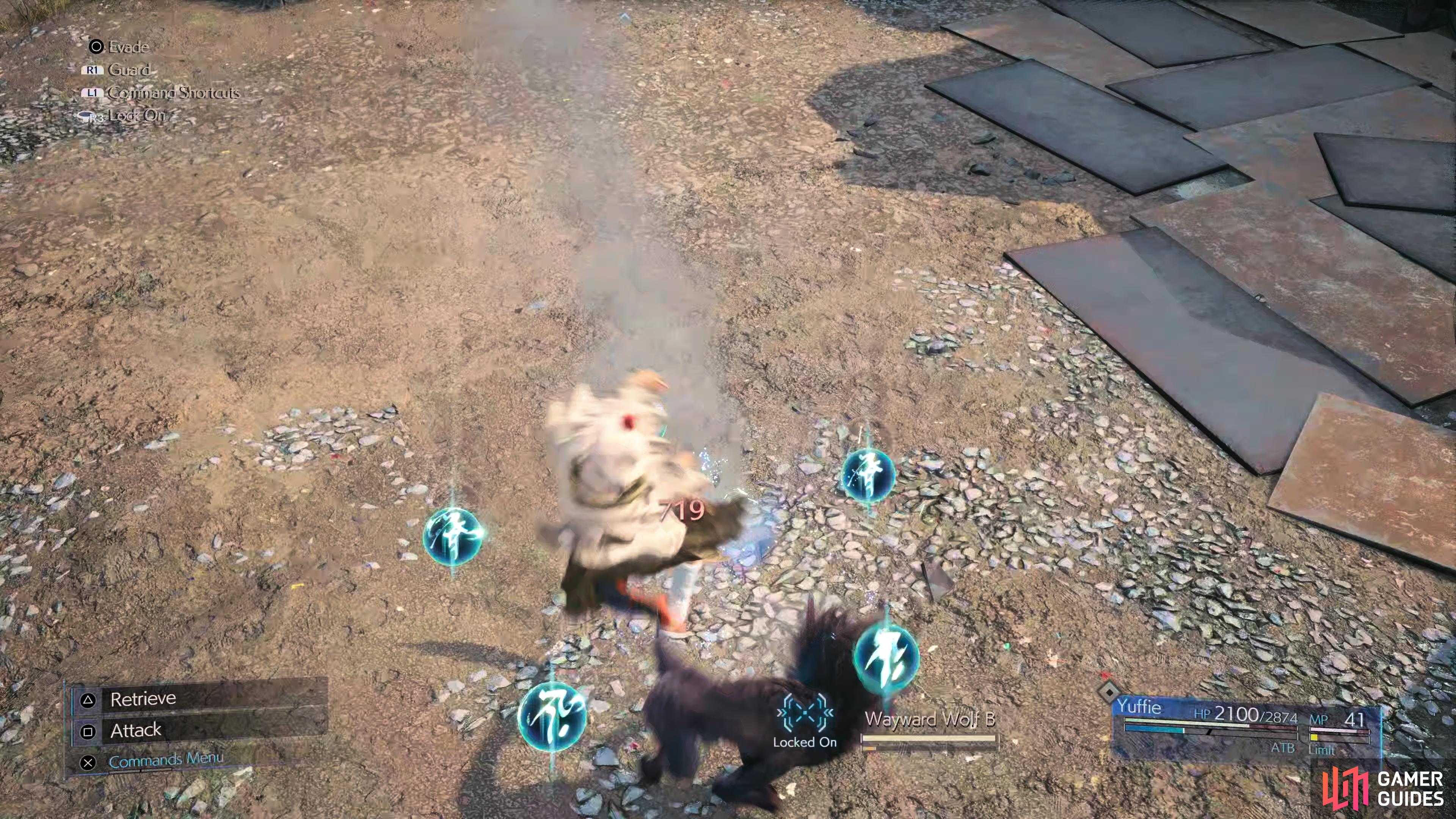 The Wayward Wolves will counter attacks with the deadly Headbutt