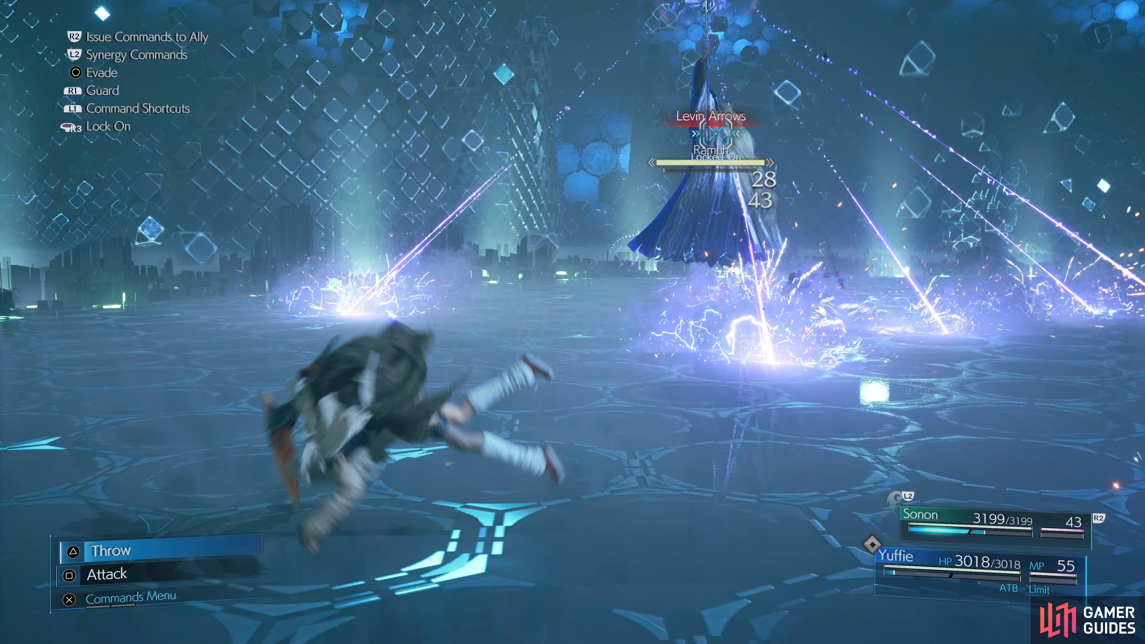 Levin Arrows will leave pools of electrical energy that will stun upon contact