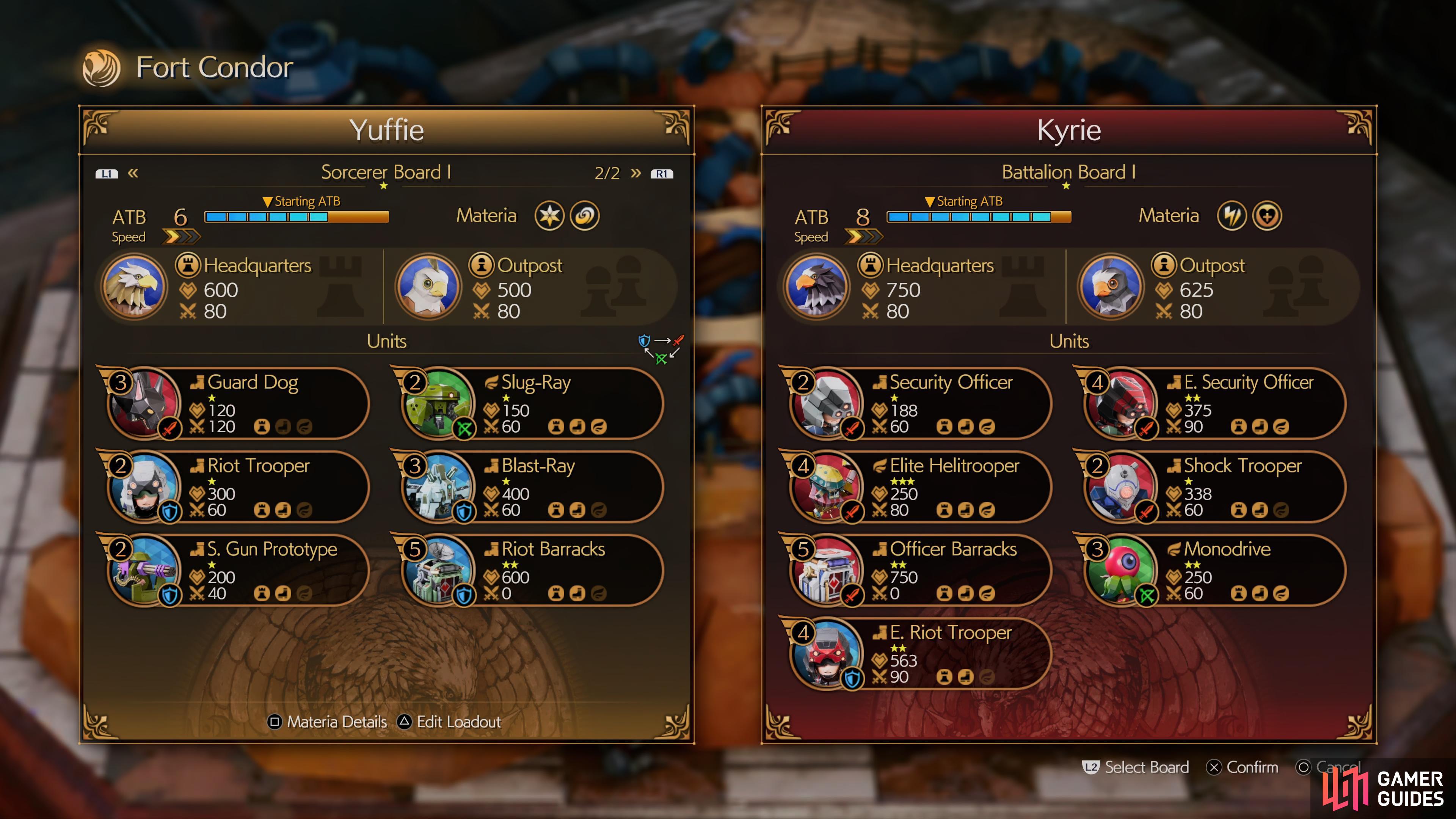 consider this Loadout for your match against her.