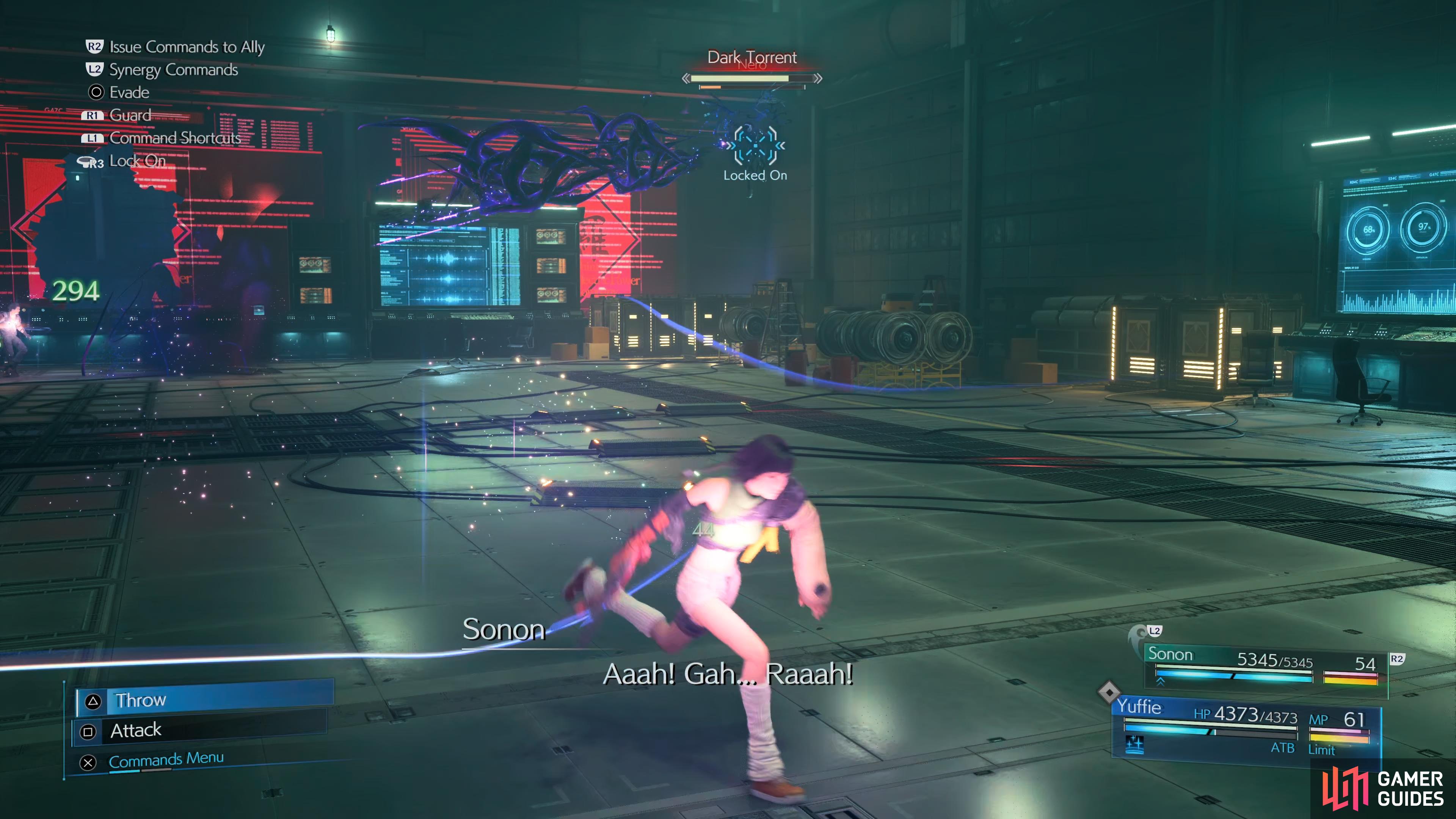 Dark Torrent can be used on the ground or in the air