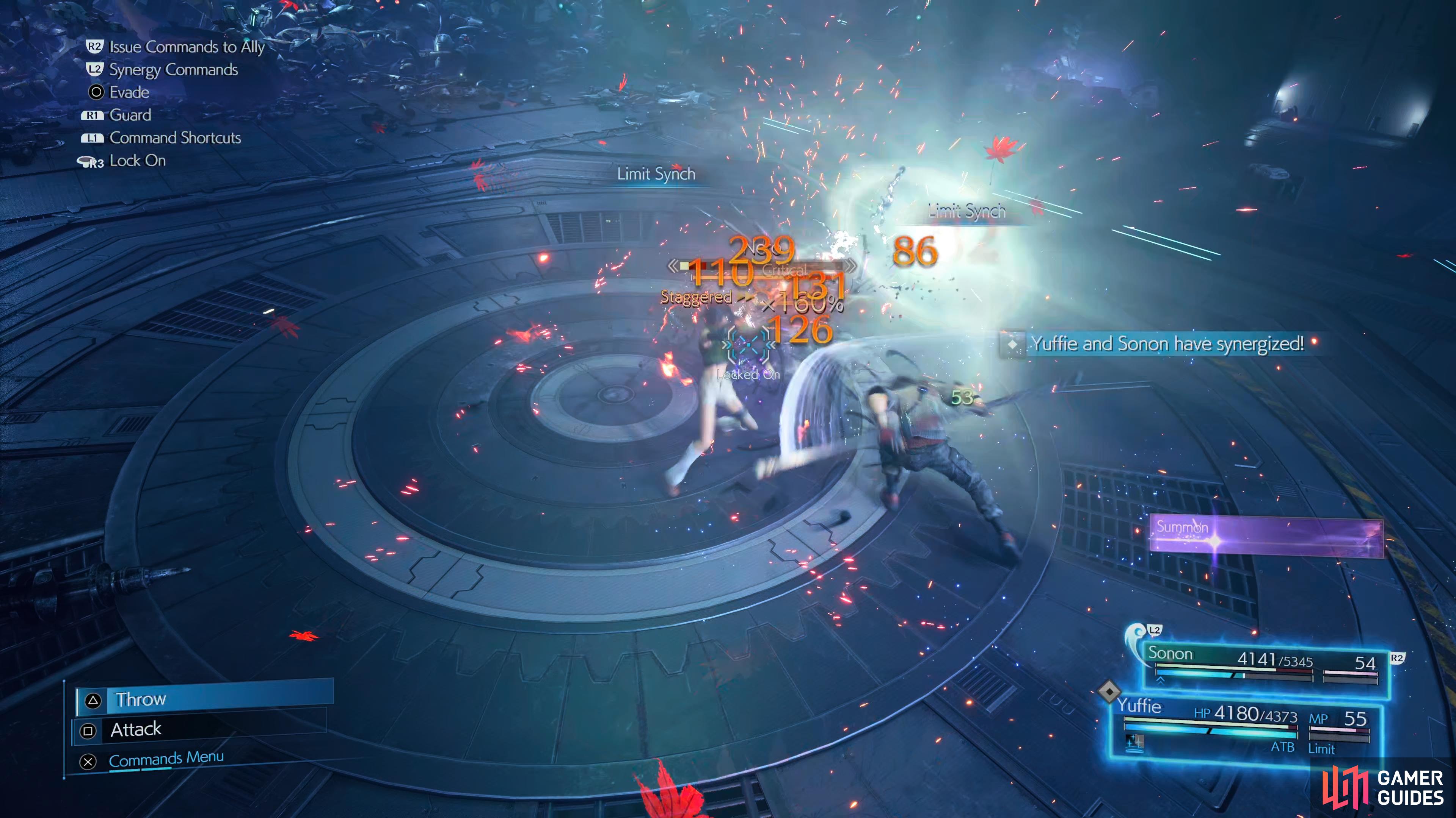 this is the time to unleash your Limit Breaks and Ramuh to finish the battle.