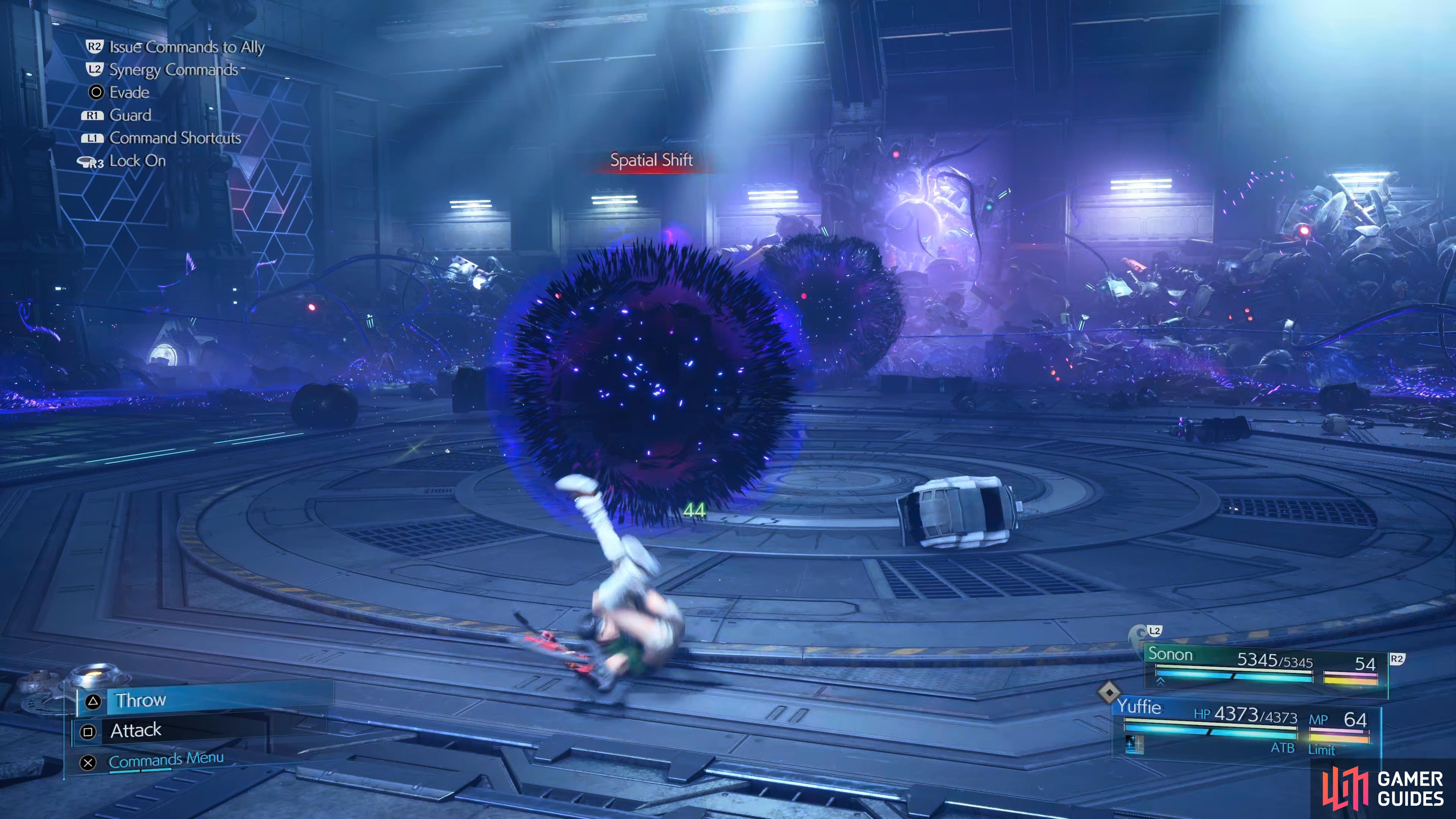 Spatial Shift will allow Nero to warp around the arena