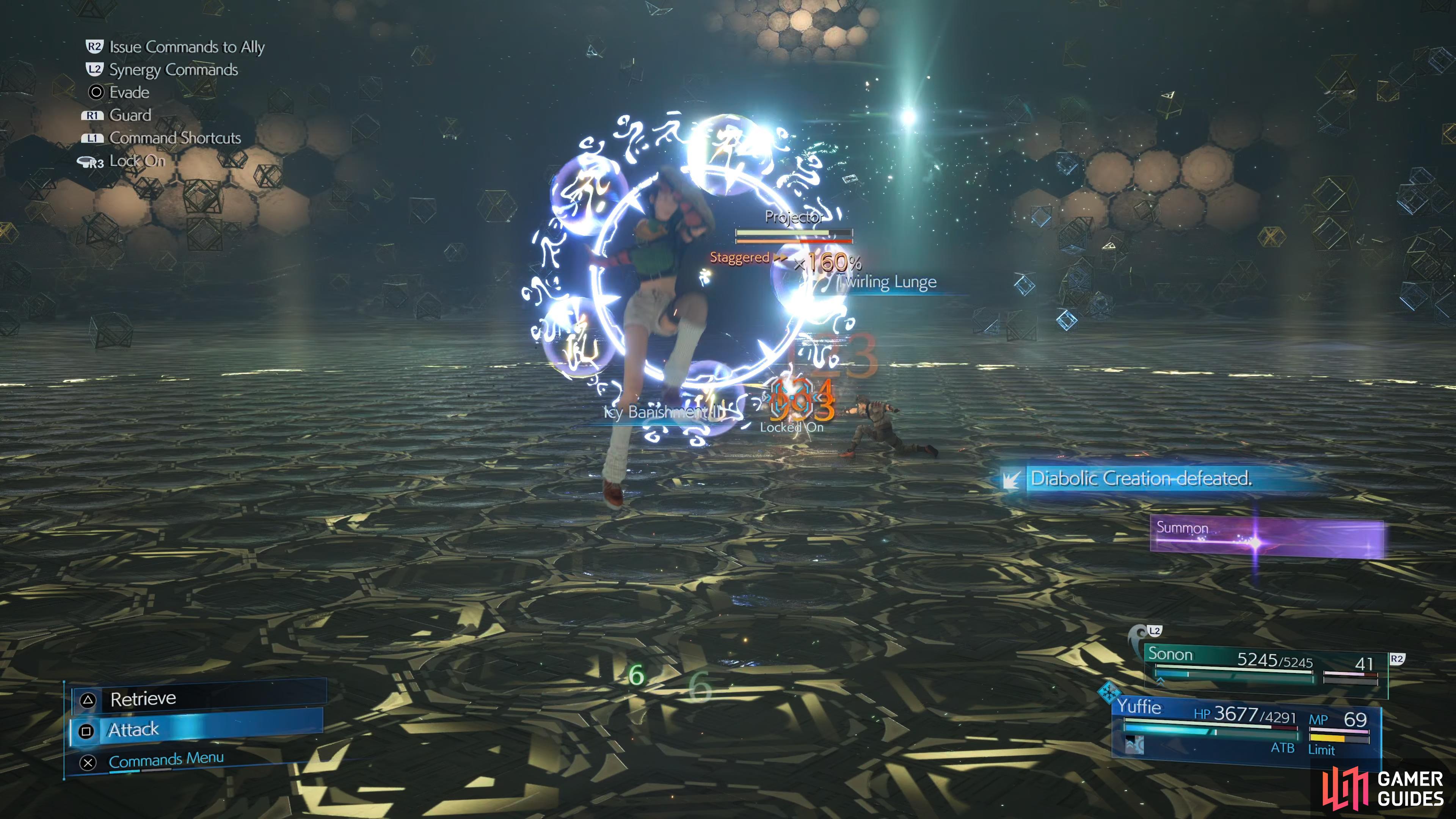 use Banishment on the Projector once it's vulnerable.