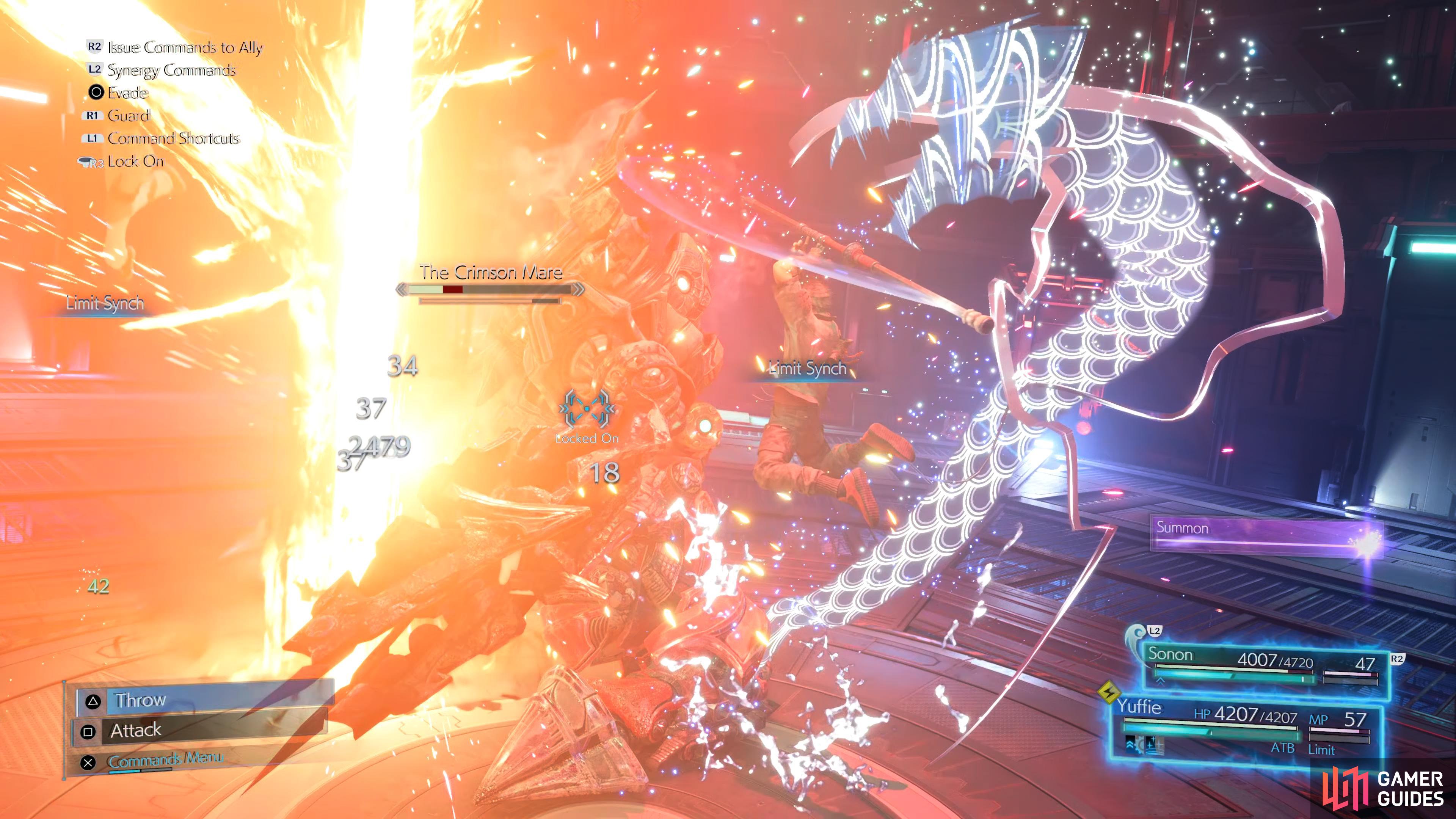 use either a Limit Break or the Ramuh Summon to finish them off.