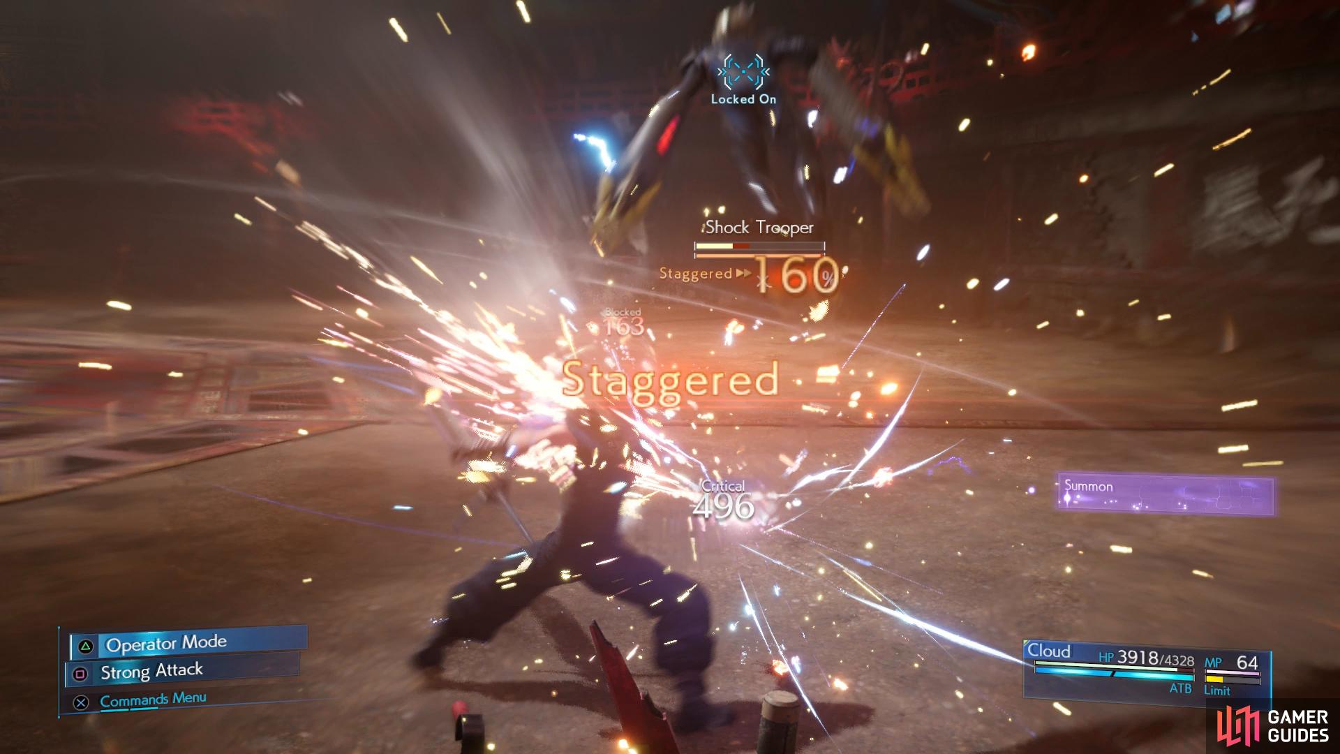 You can easily counter the Shock Trooper in Punisher Mode.