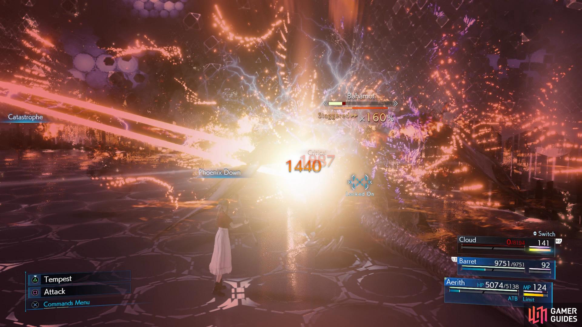 unleash your Limit Breaks once you finall Stagger him.
