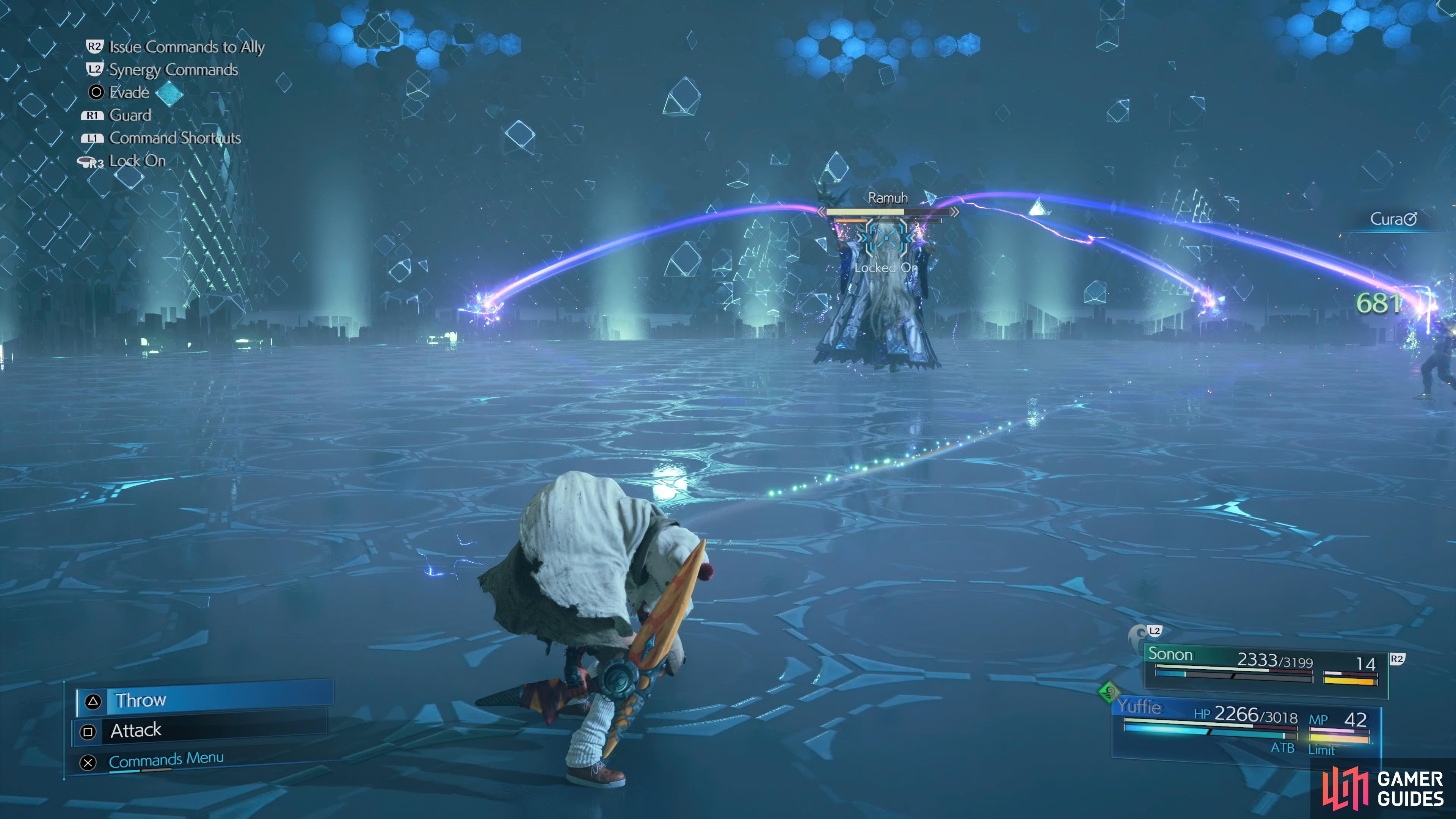 Summon Sparks indicate the start of phase two.