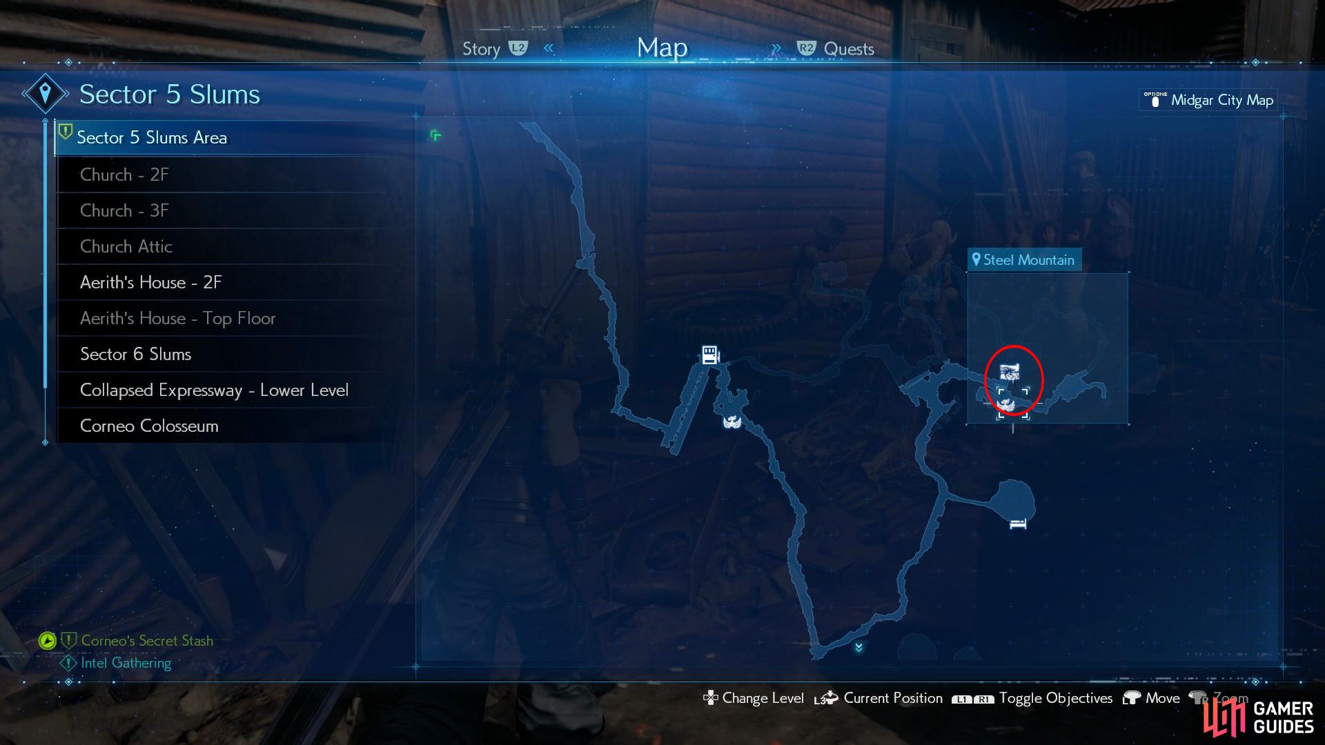 Make your way over to Steel Mountain for the first Vault