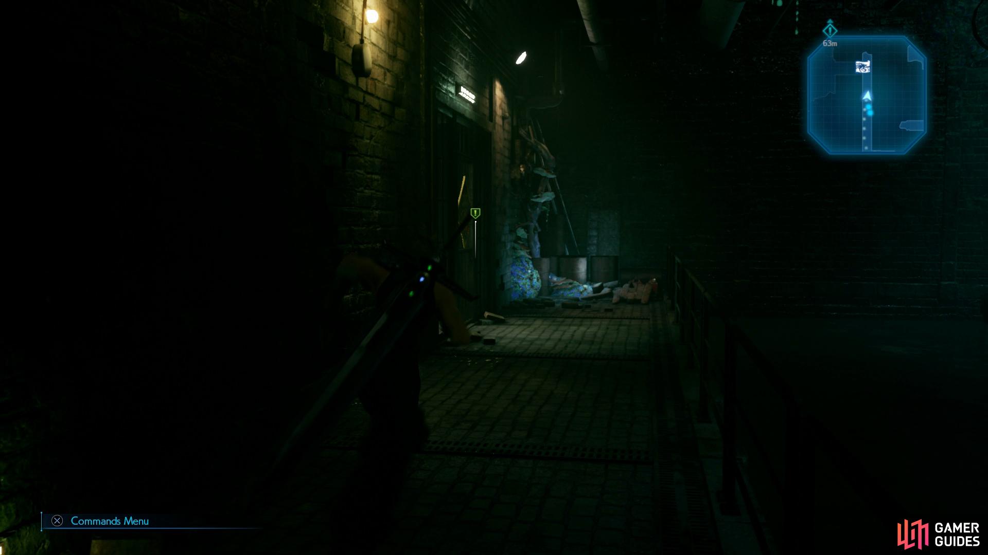 return to where you tried to corner the Shoat to find the Vault