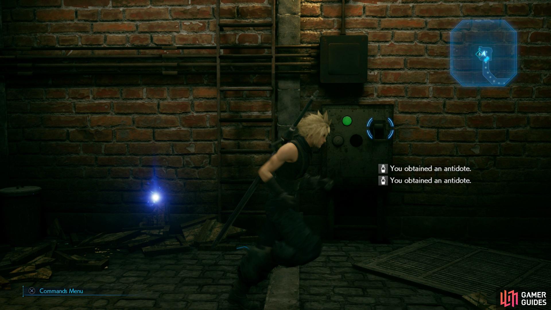 Follow the main scenario until after you get the item back from the Shoat and pull this lever