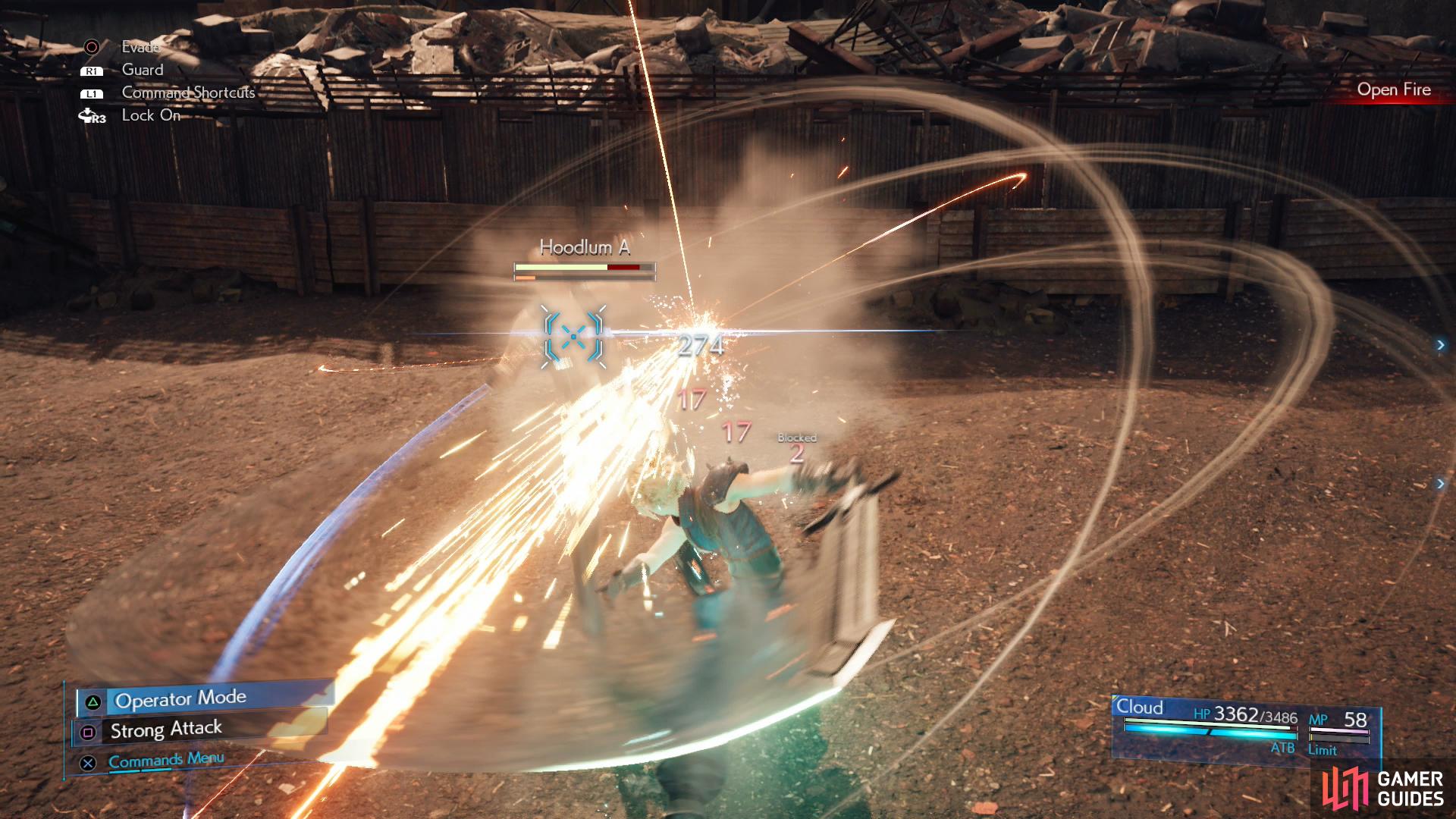 but Punisher mode's Counterattack ability works well, too.