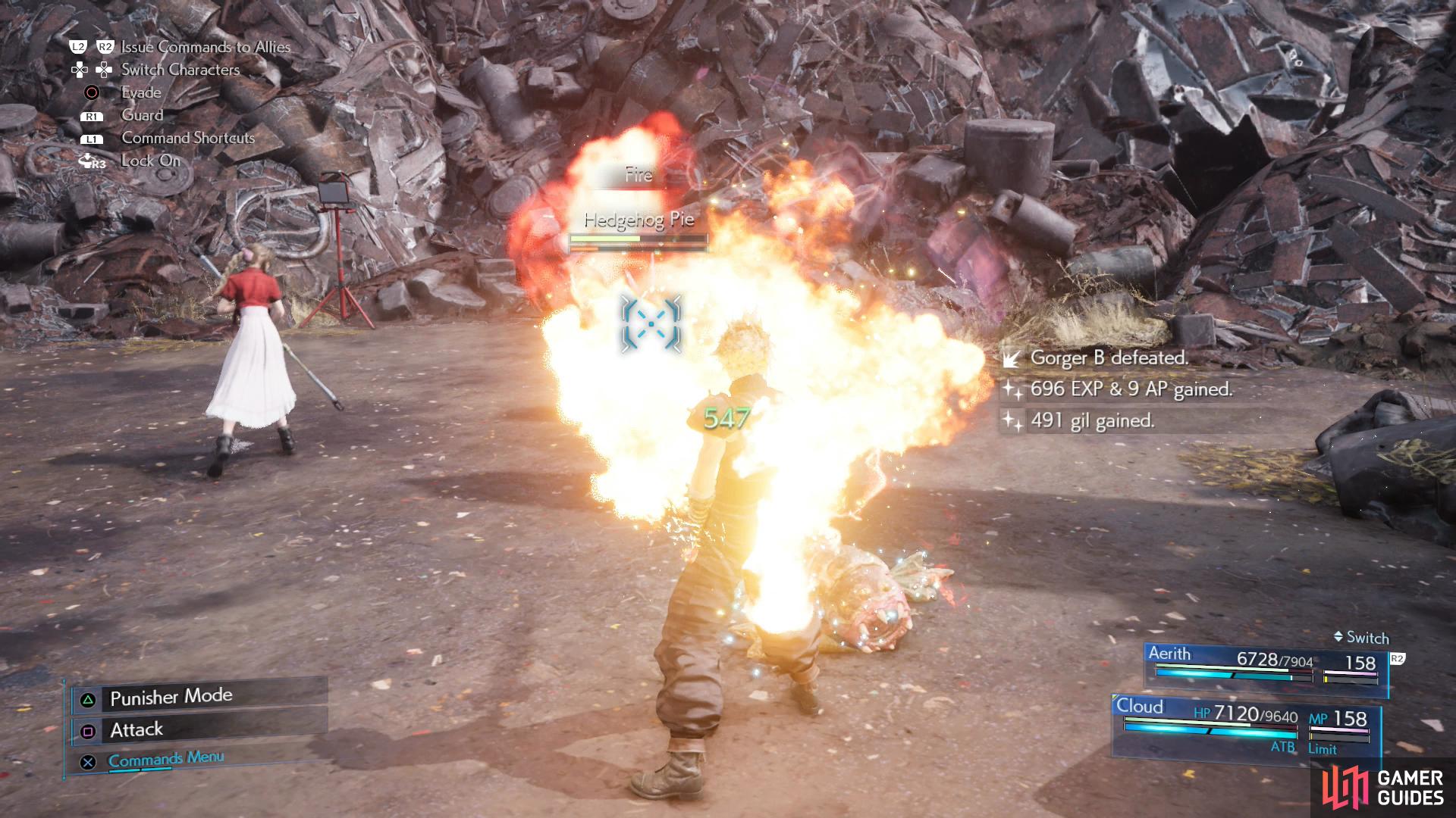Fire + Elemental on your armor will turn the worst attacks in the early parts of the chapter into healing.