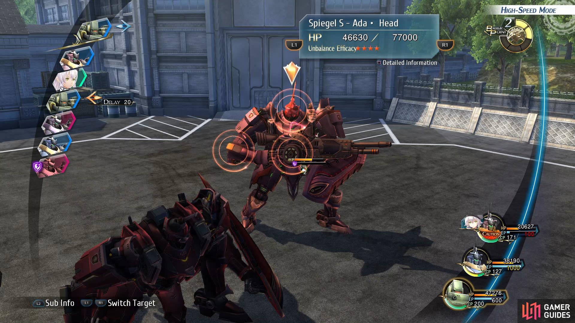 now focus on Ada's Head when she is in the Normal Stance 