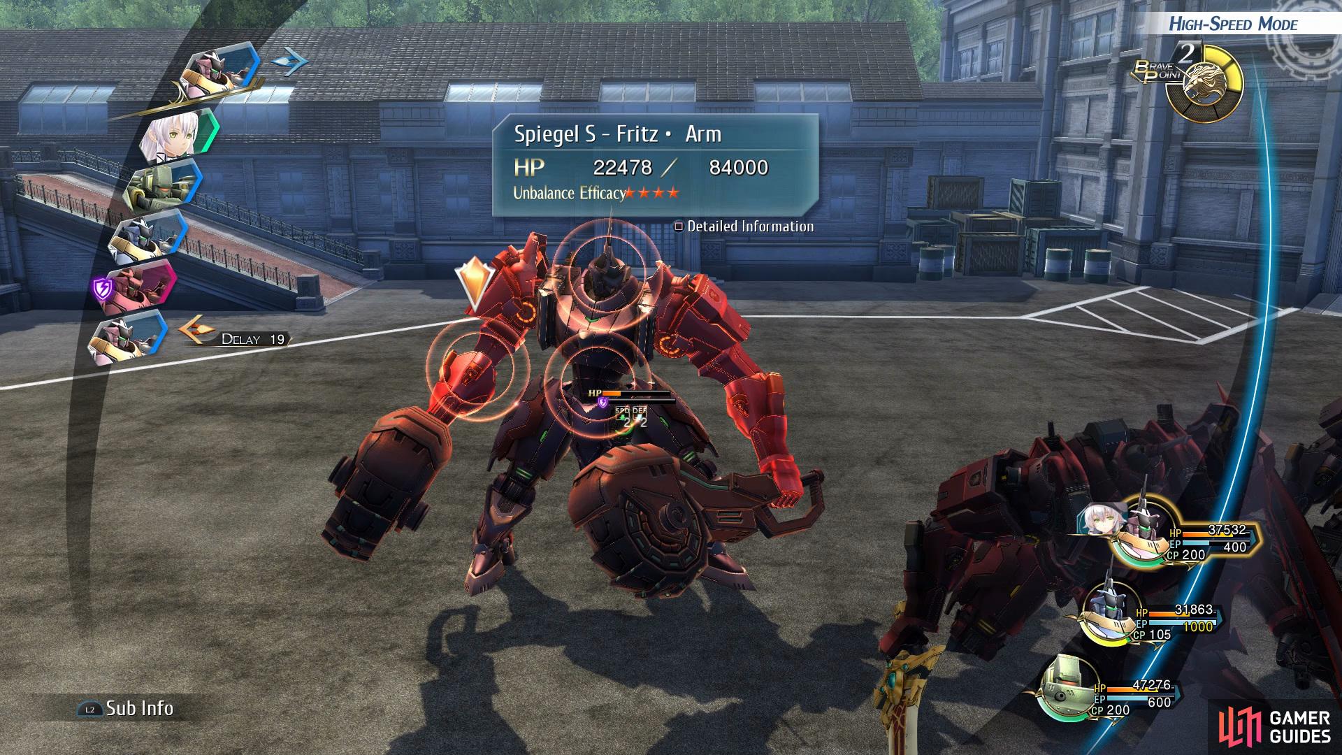 finally, go for Fritz's body in the Normal Stance 