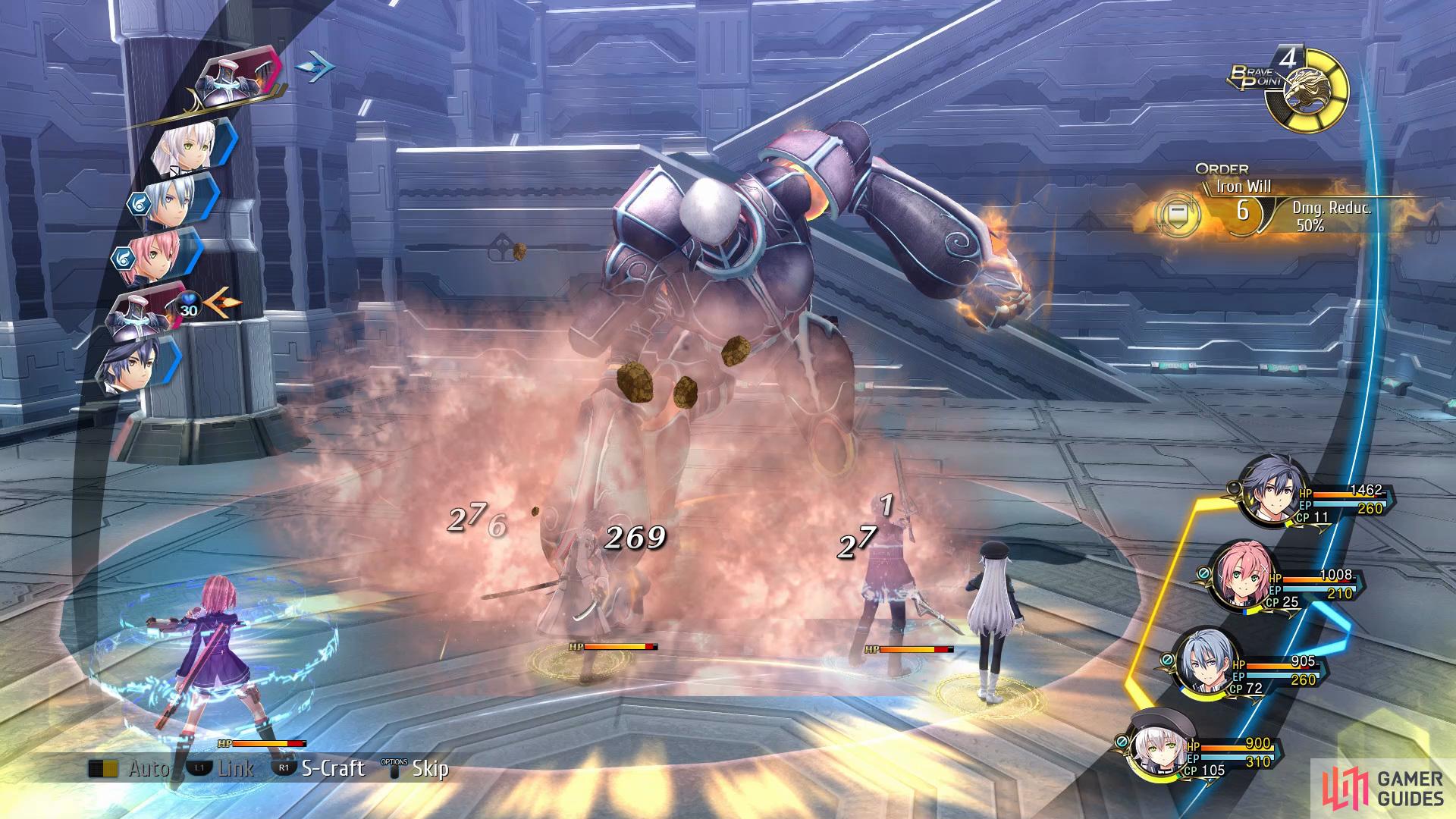 then heal up after it's ground pound attack 
