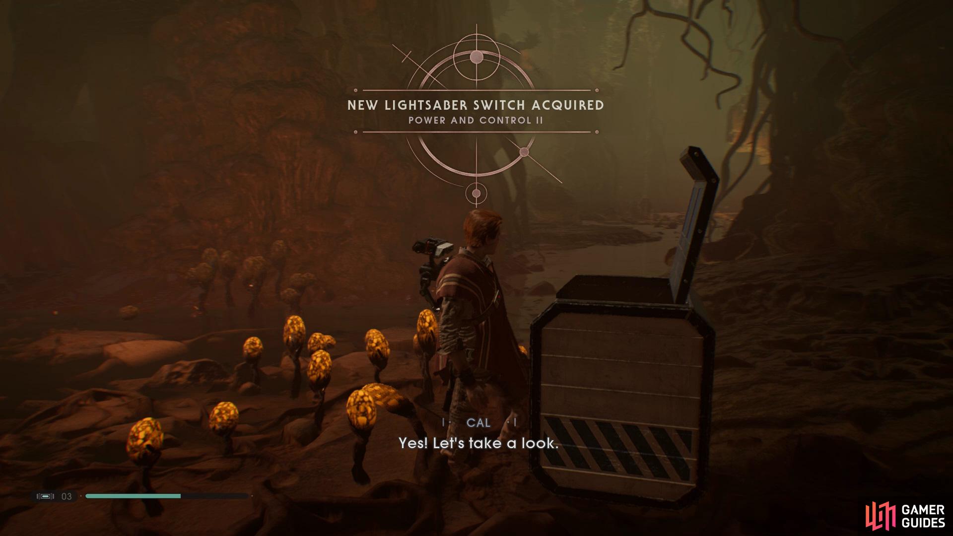 and drop into a hidden room to find the last Chest that contains the Power and Control II Switch.