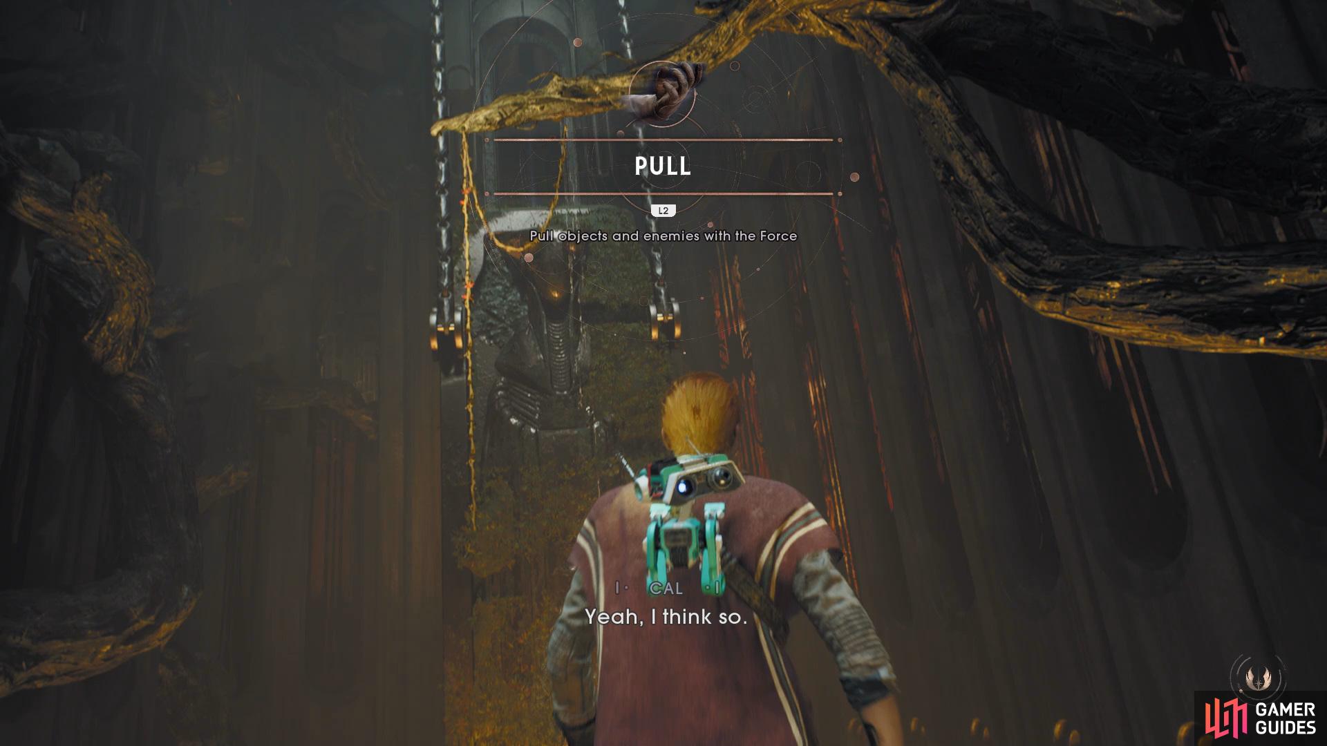 to acquire the Force Pull Ability. 