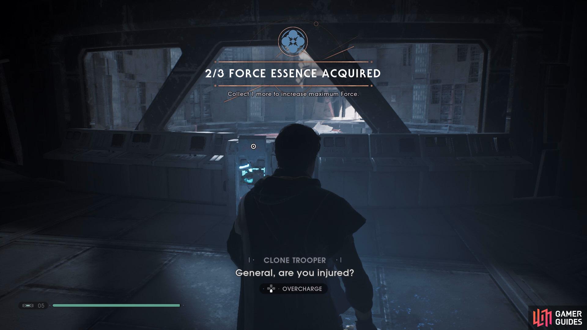 then keep going and eventually you'll find a Force Essence.